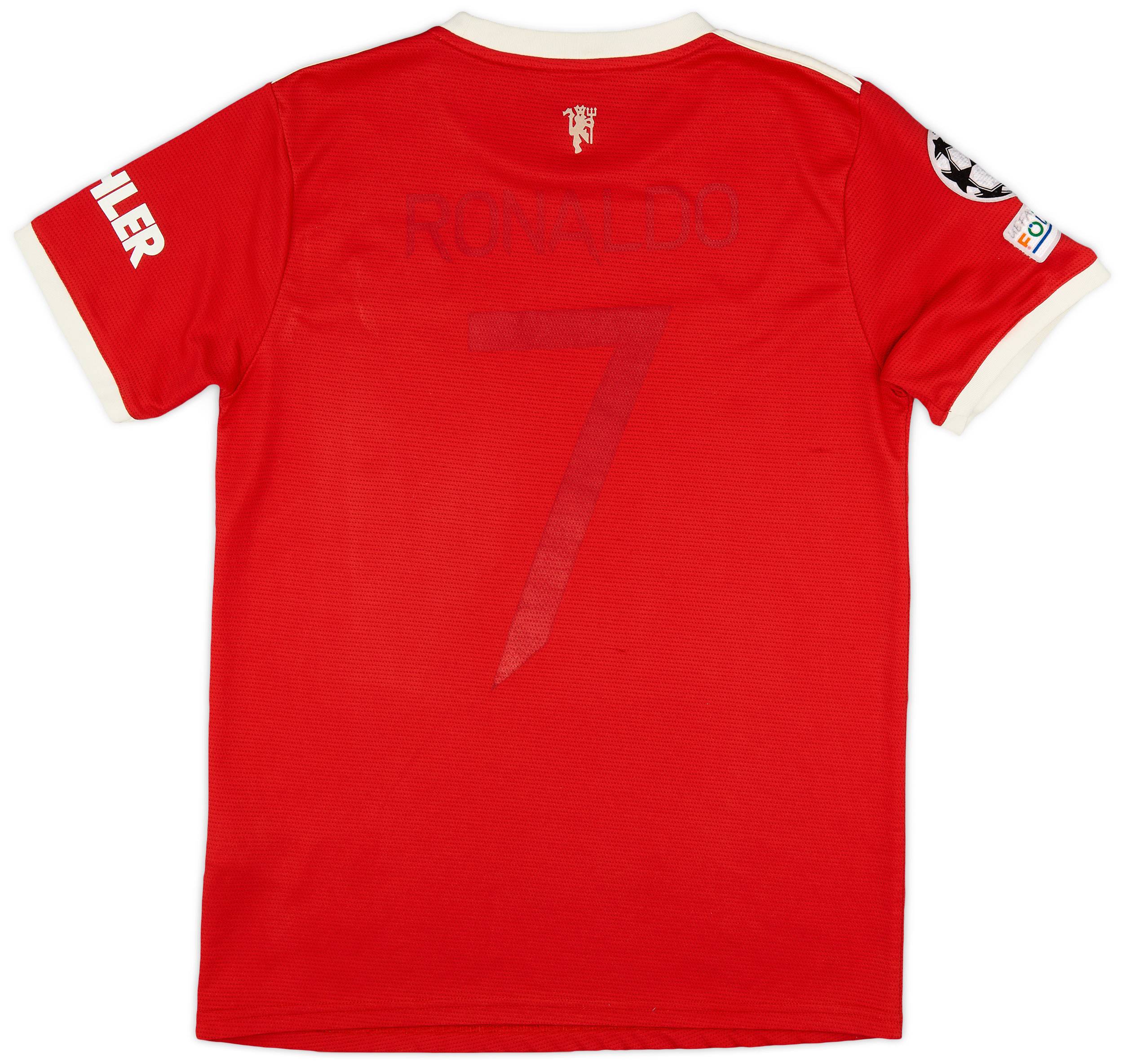 2021-22 Manchester United Home Shirt Ronaldo #7 - 3/10 - (S)