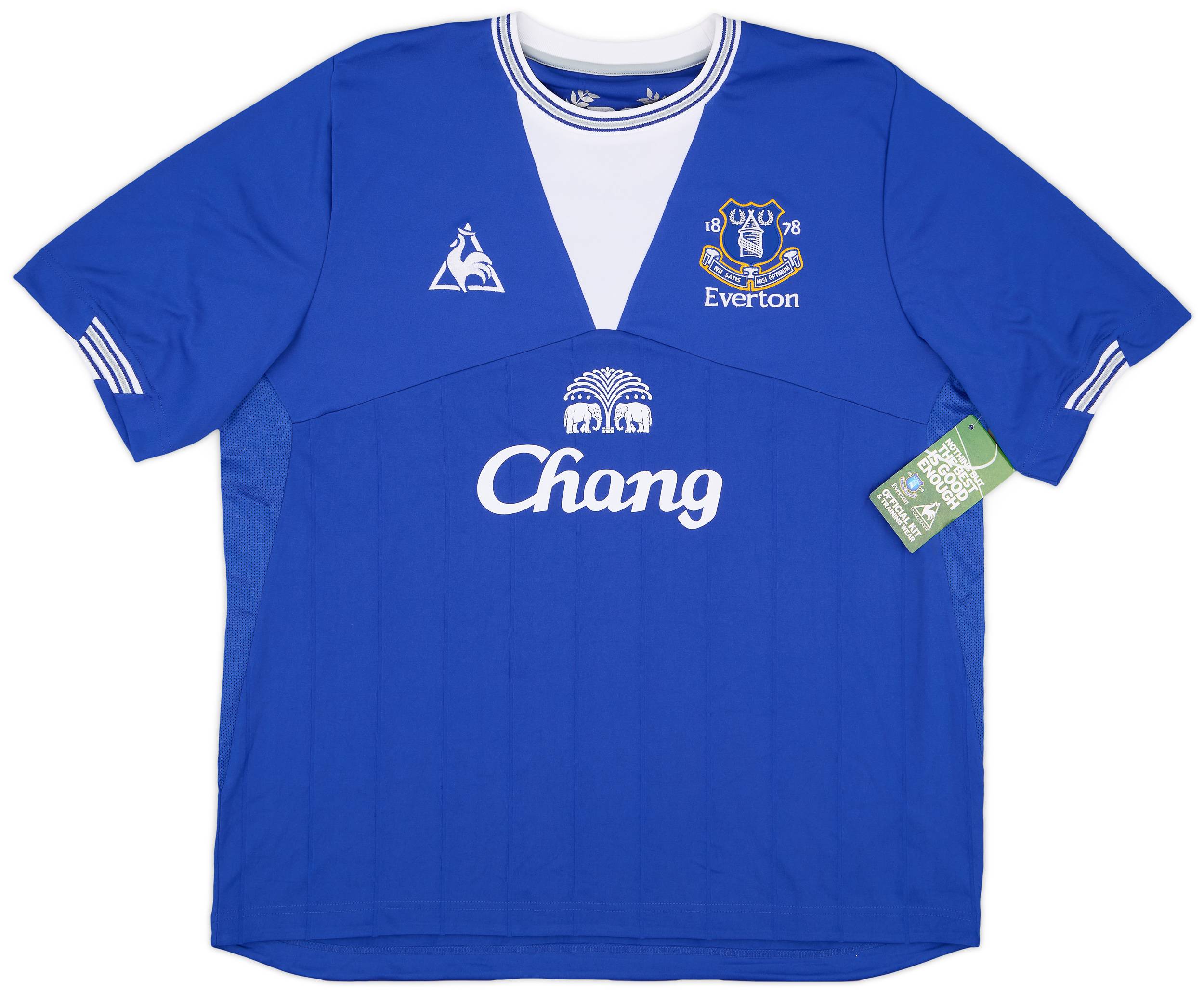 2009-10 Everton Home Shirt Baines #3 (XL)