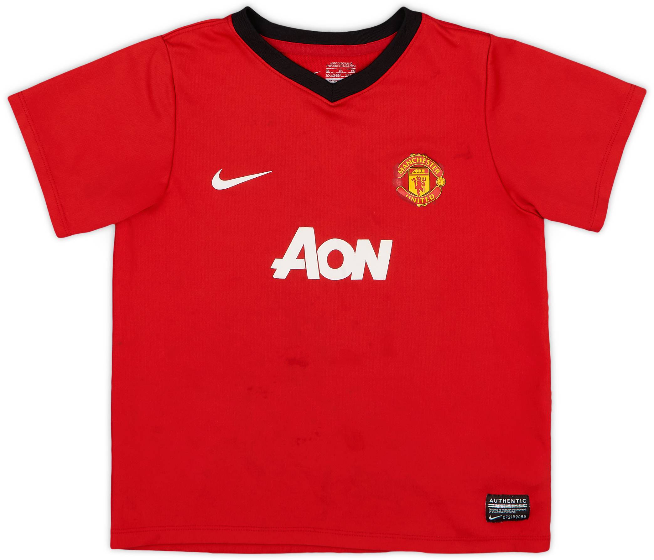 2013-14 Manchester United Home Shirt - 4/10 - (S.Boys)
