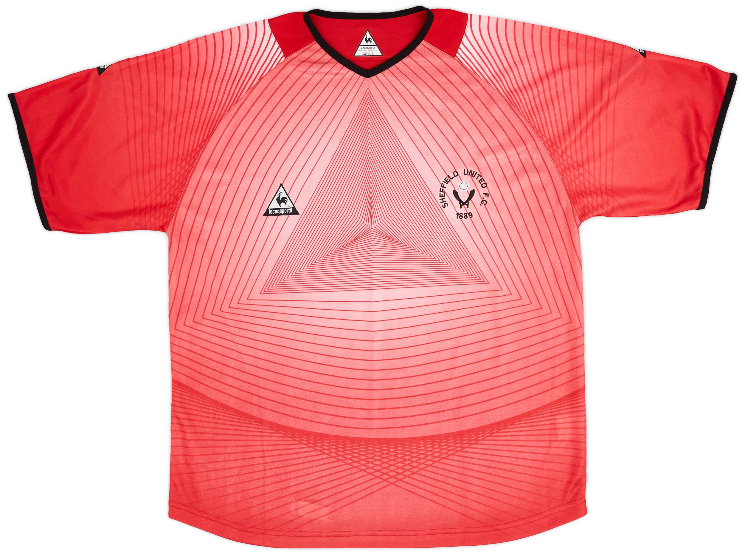 2005 07 Sheffield United Le Coq Sportif Training Shirt 8 10 L