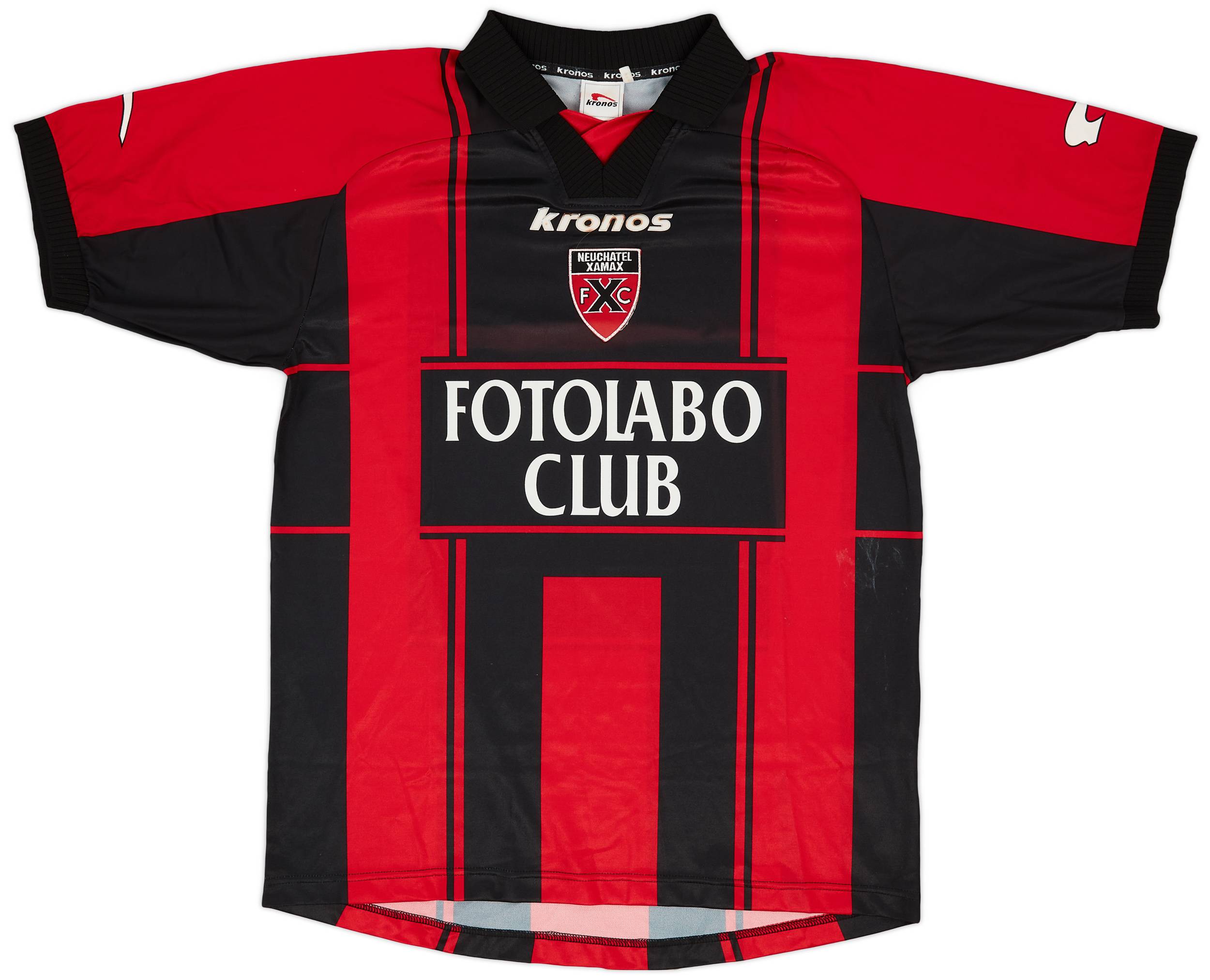 2000-02 Neuchatel Xamax Home Shirt #7 - 6/10 - (XL)