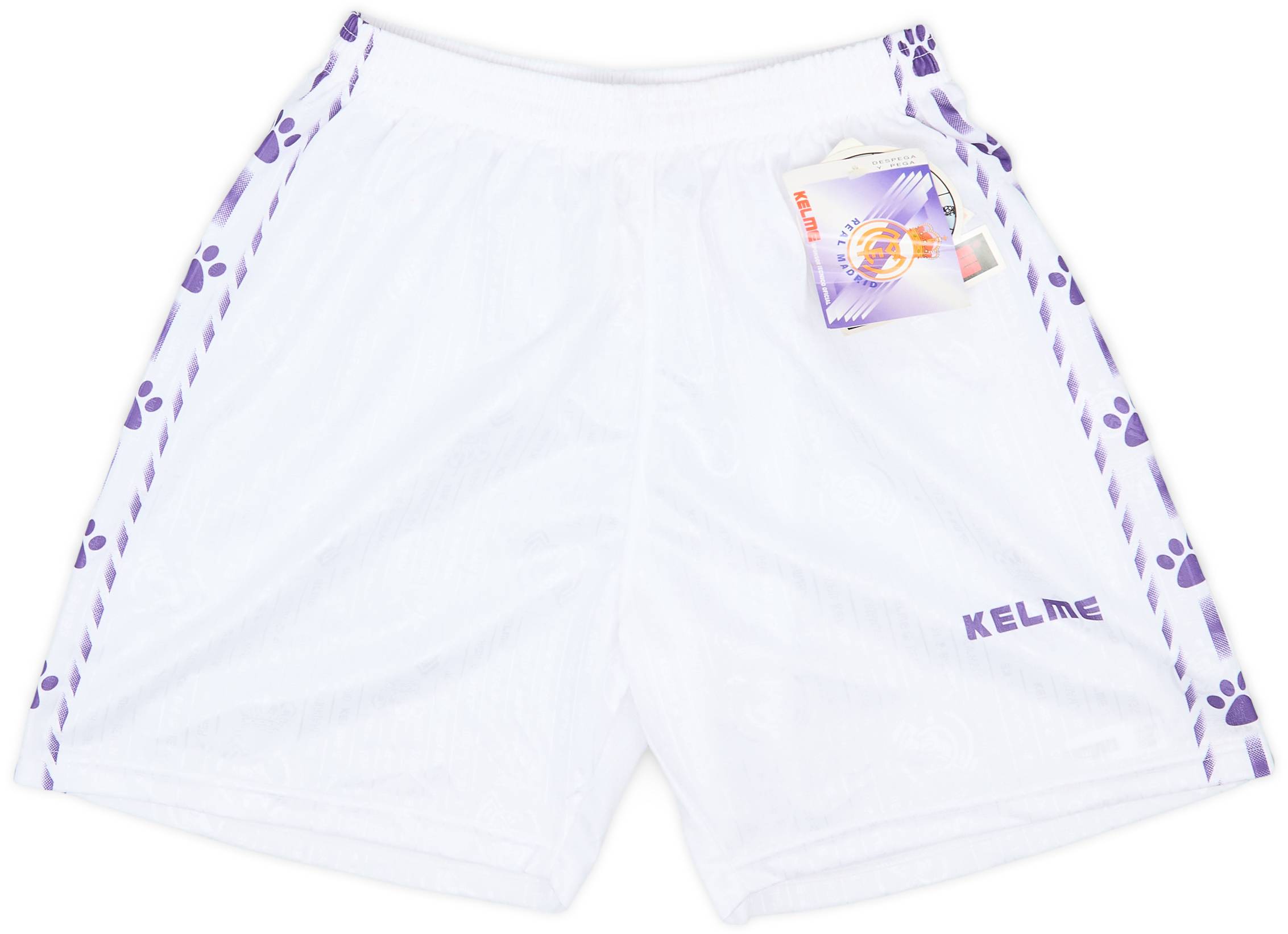 1996-97 Real Madrid Home Shorts (XL)