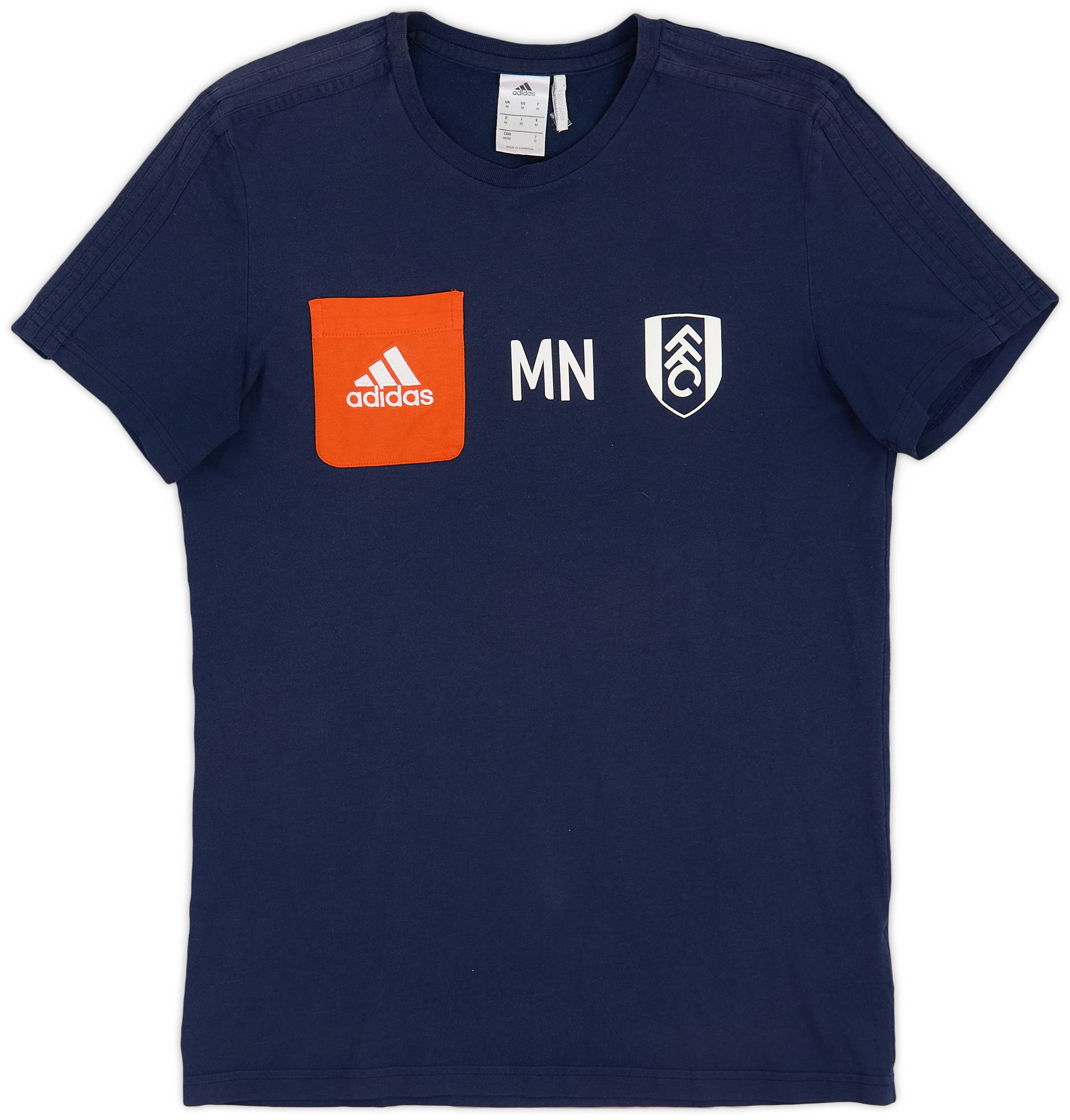 2016-17 Fulham adidas Staff Issue Training Tee MN - 9/10 - (M)