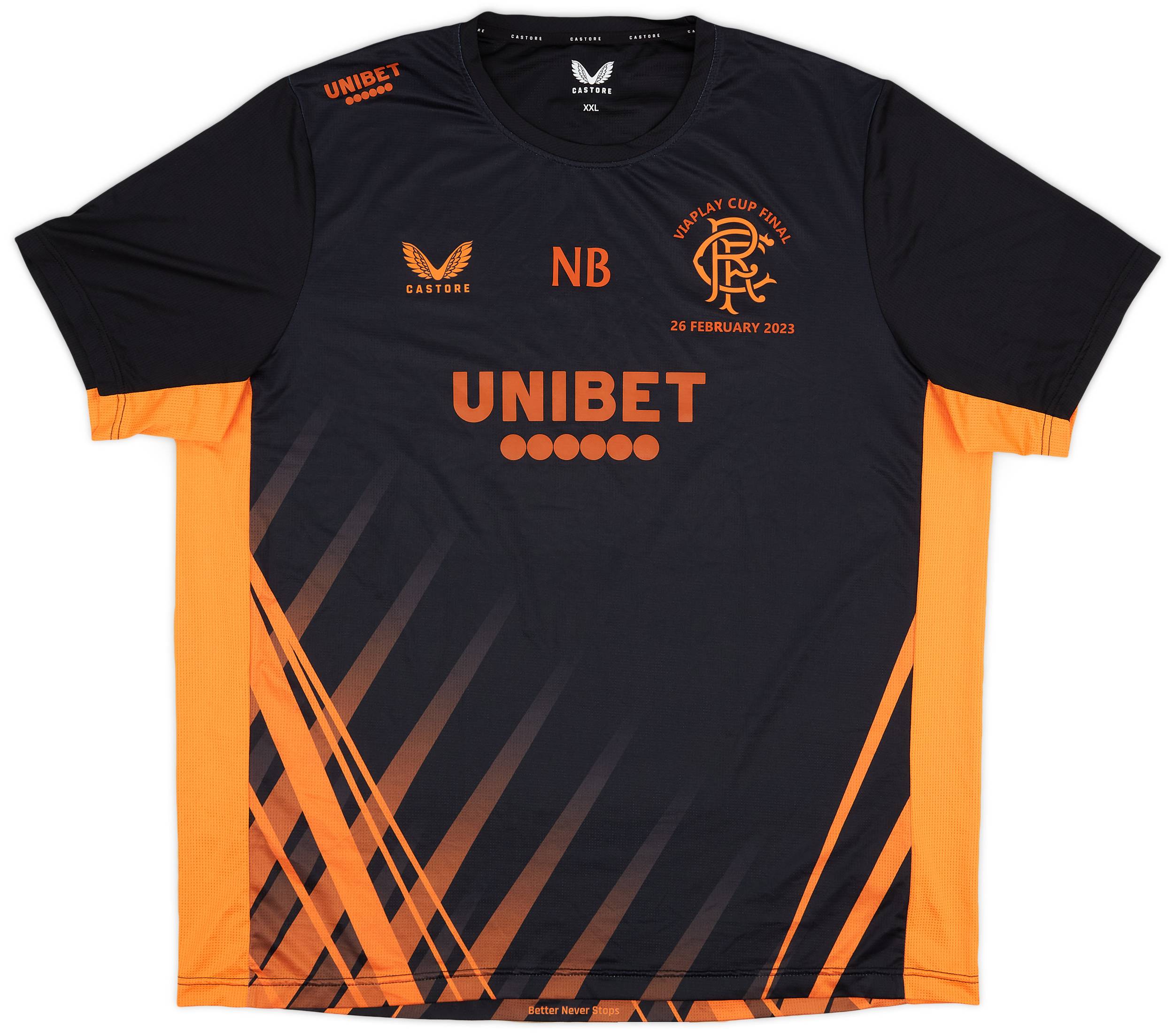 Football Clothing Rangers Orange Training Kit Castore Castore
