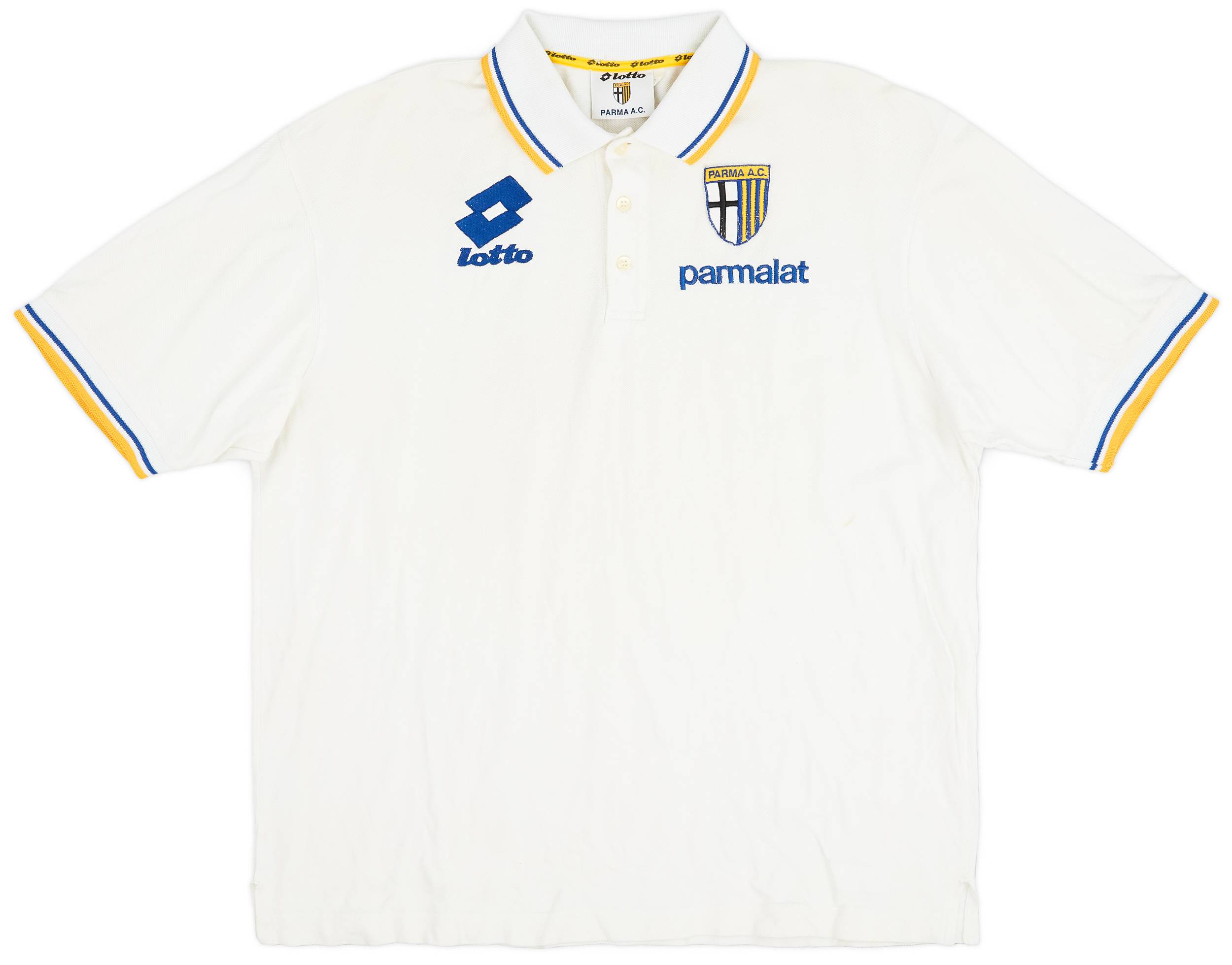 1998-99 Parma Lotto Polo Shirt - 8/10 - (XL)