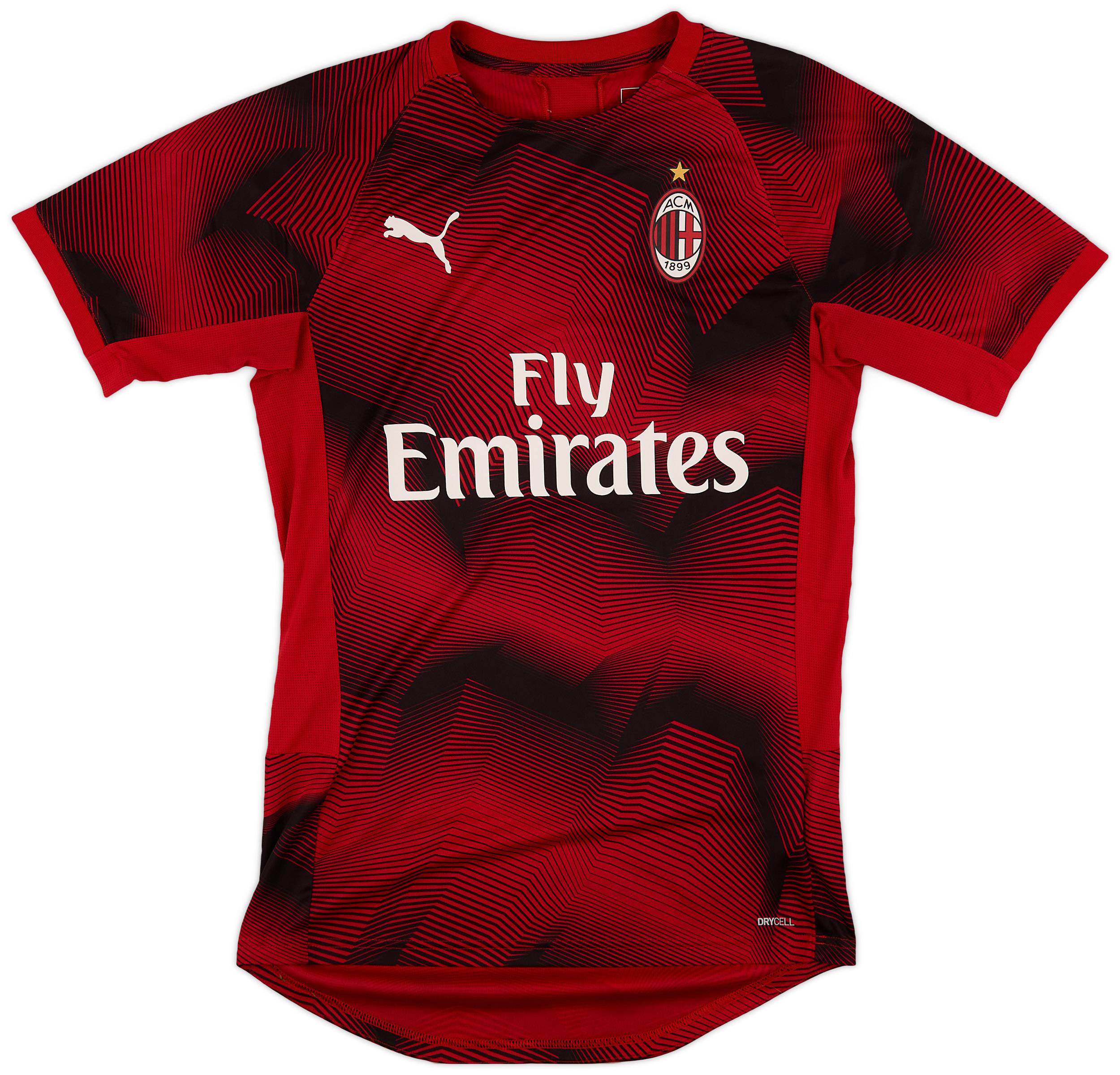 2018-19 AC Milan Puma Training Shirt - 9/10 - (S)