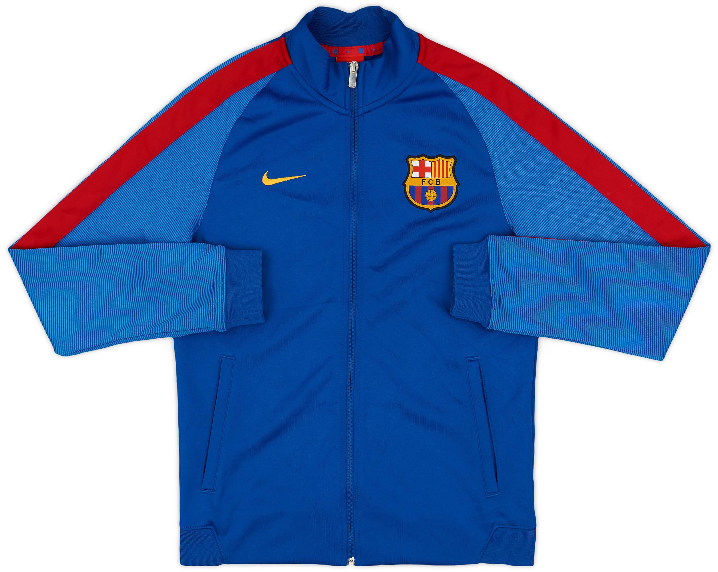 2016-17 Barcelona Nike N98 Track Jacket - 8/10 - (S)