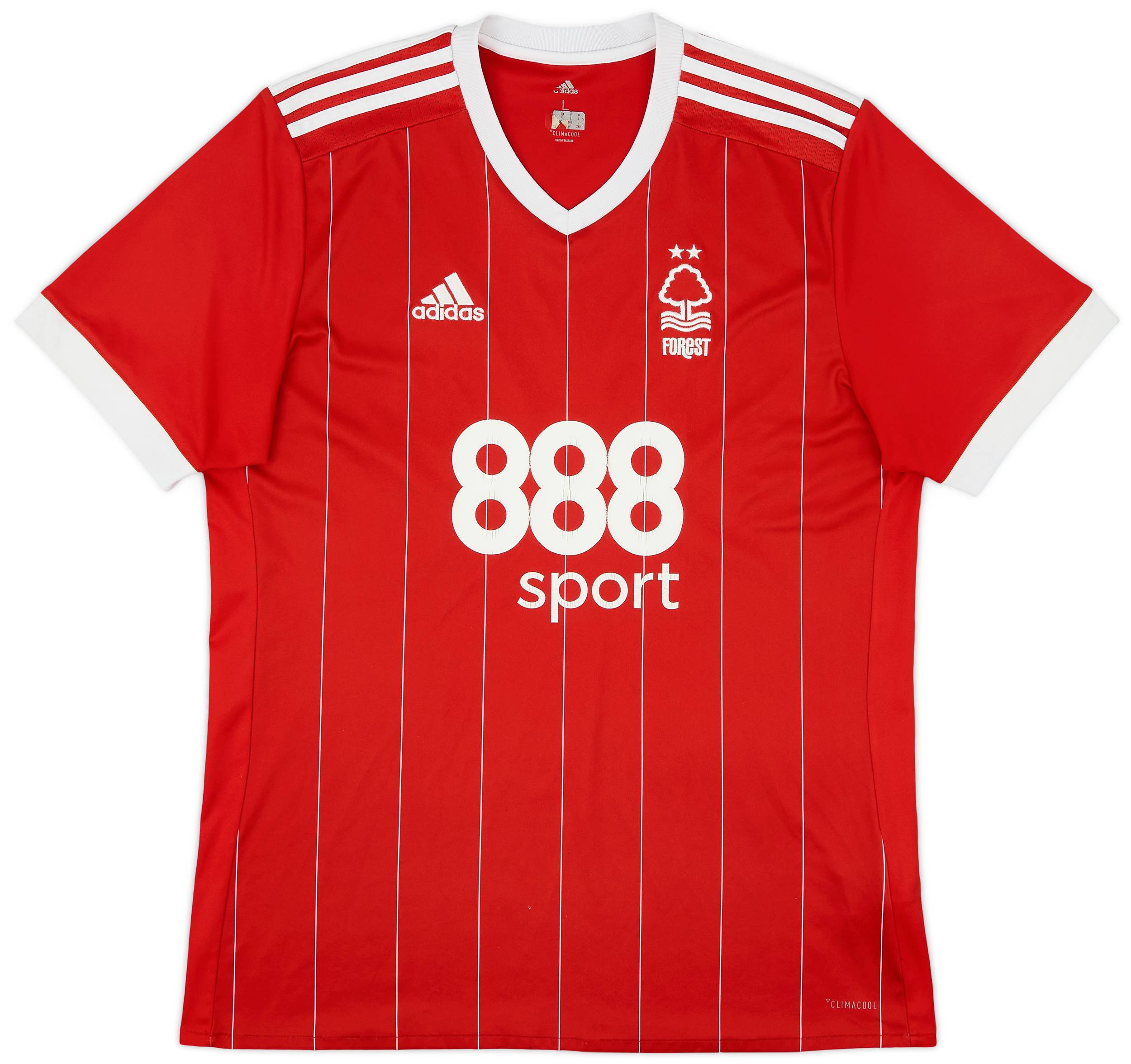 2017-18 Nottingham Forest Home Shirt - 6/10 - (L)