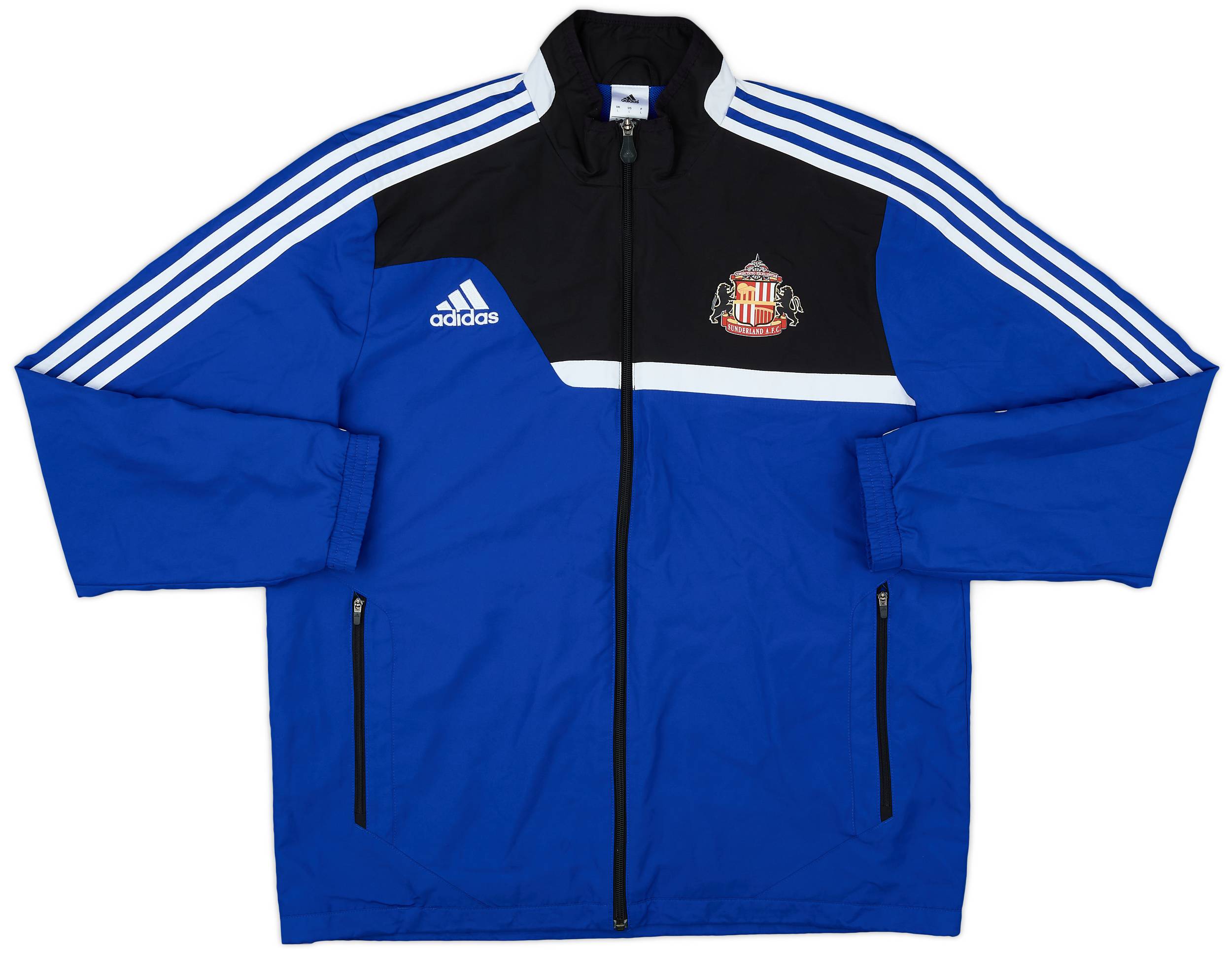 2013-14 Sunderland adidas Track Jacket - 9/10 - (L)