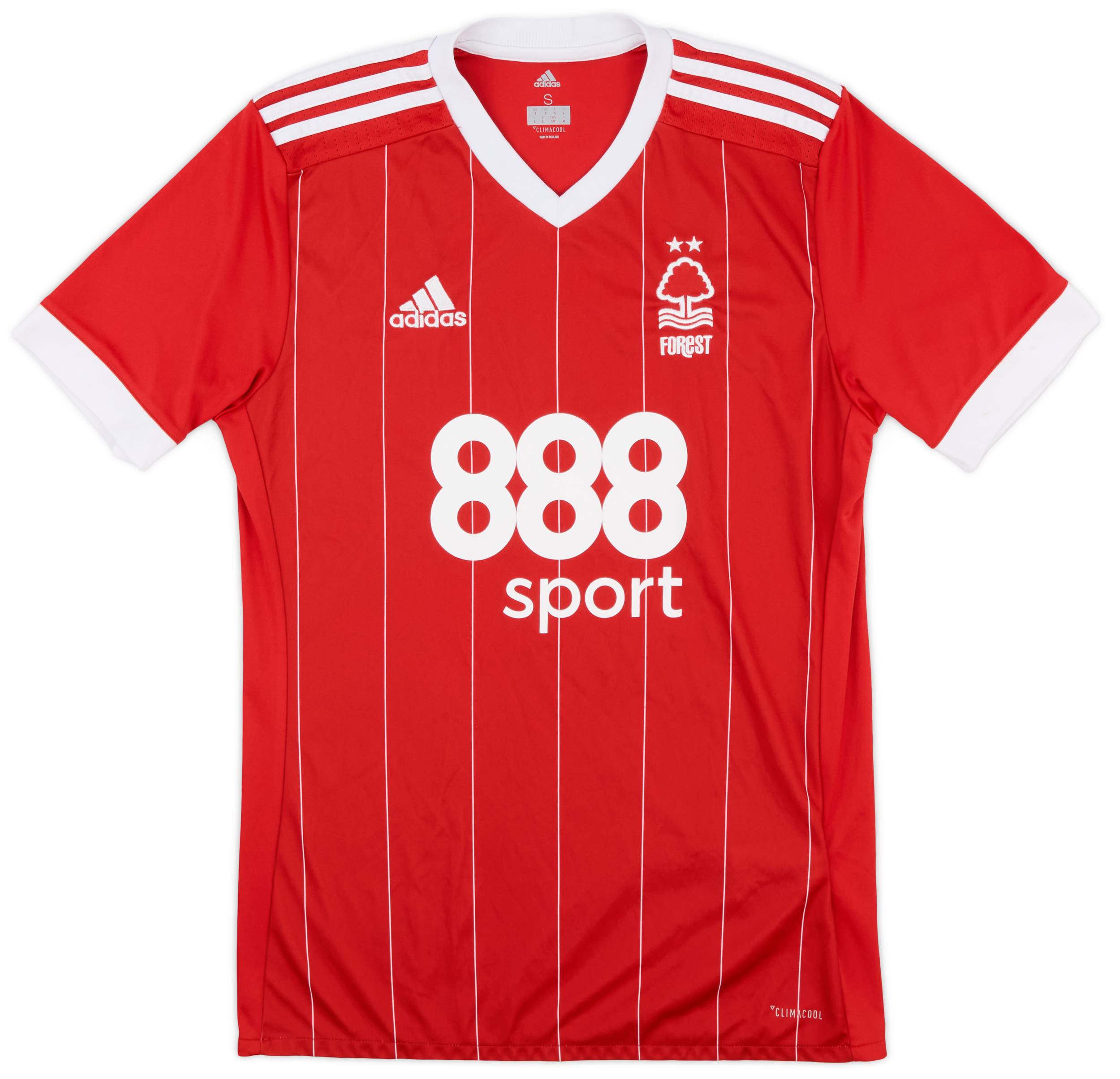 2017-18 Nottingham Forest Home Shirt - 8/10 - (S)
