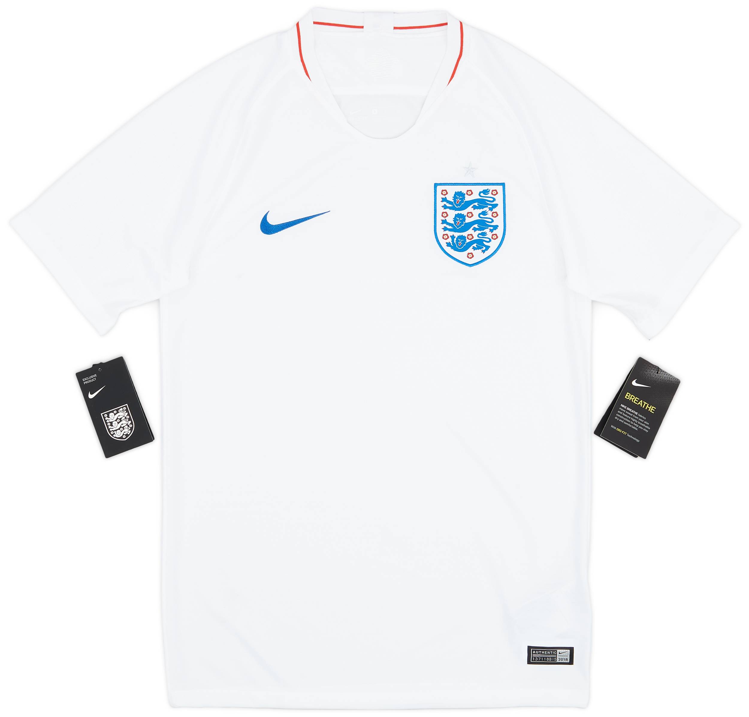 2018 19 England Home Shirt S
