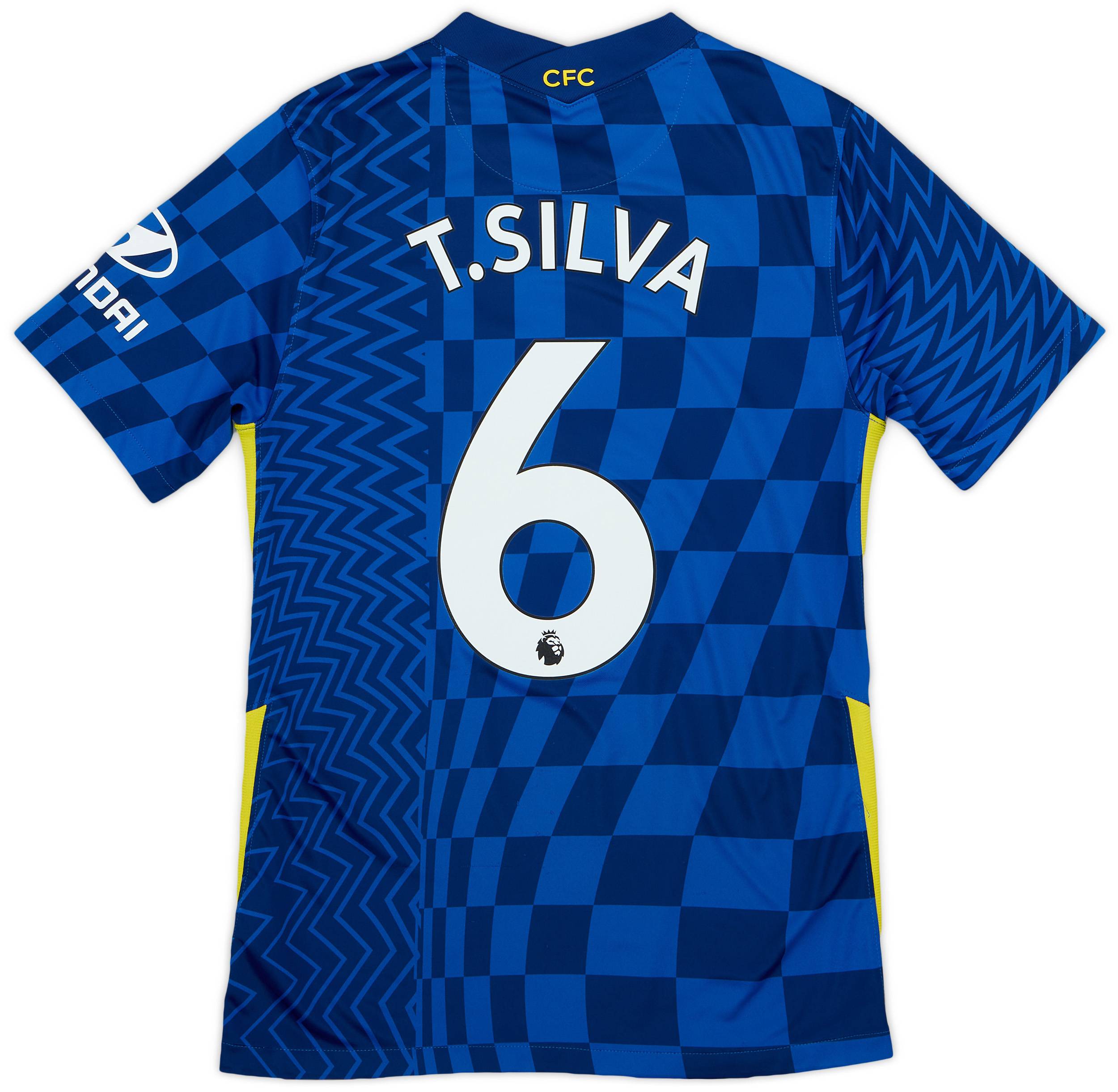 2021-22 Chelsea Home Shirt T.Silva #6 - 8/10 - (S)