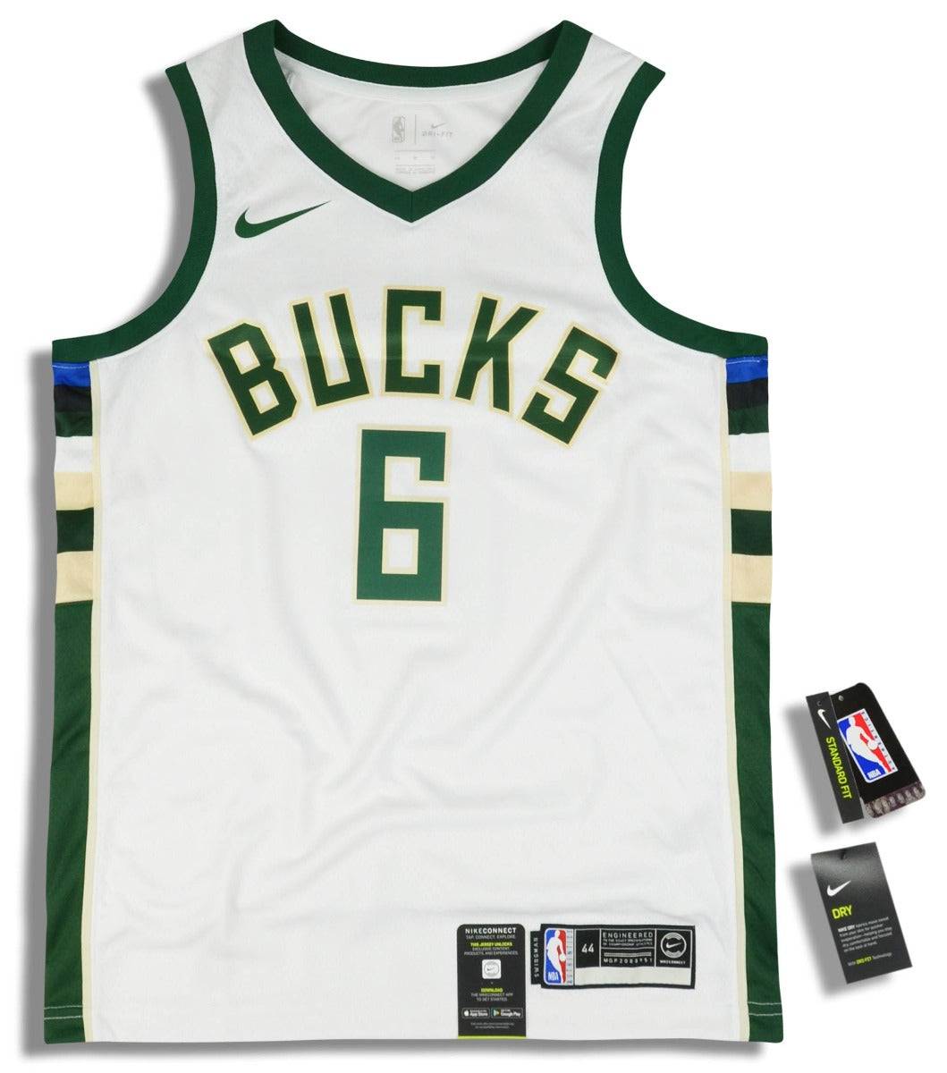 2018-19 Milwaukee Bucks Bledsoe #6 Nike Swingman Jersey (Home) M - W/Tags