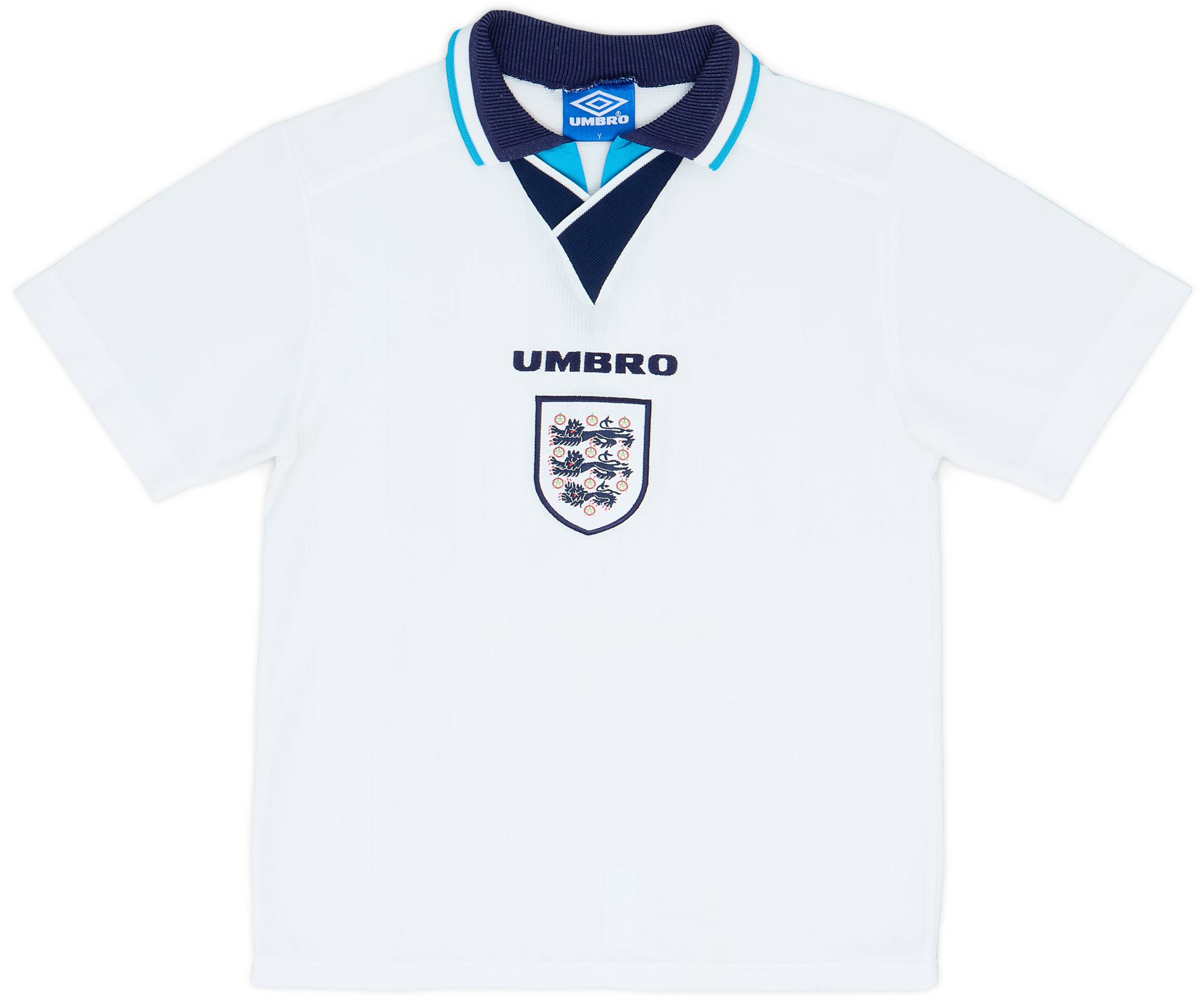 1995-97 England Home Shirt - 7/10 - (Y)