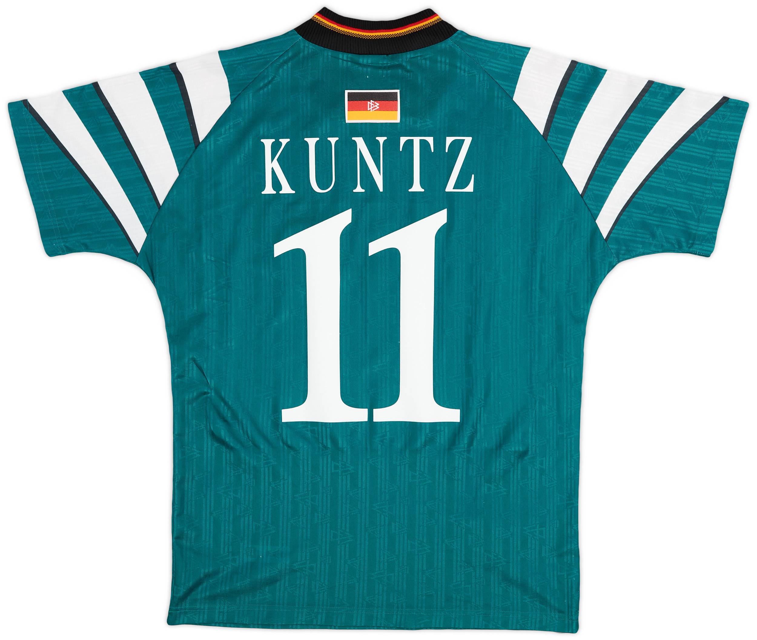 1996-98 Germany Away Shirt Kuntz #11 - 9/10 - (S)