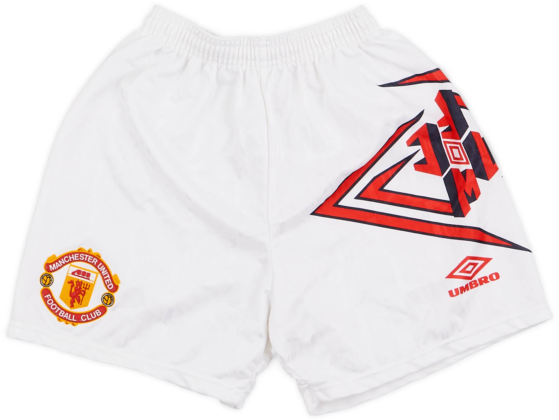 1992-94 Manchester United Home Shorts - 9/10 - (S)