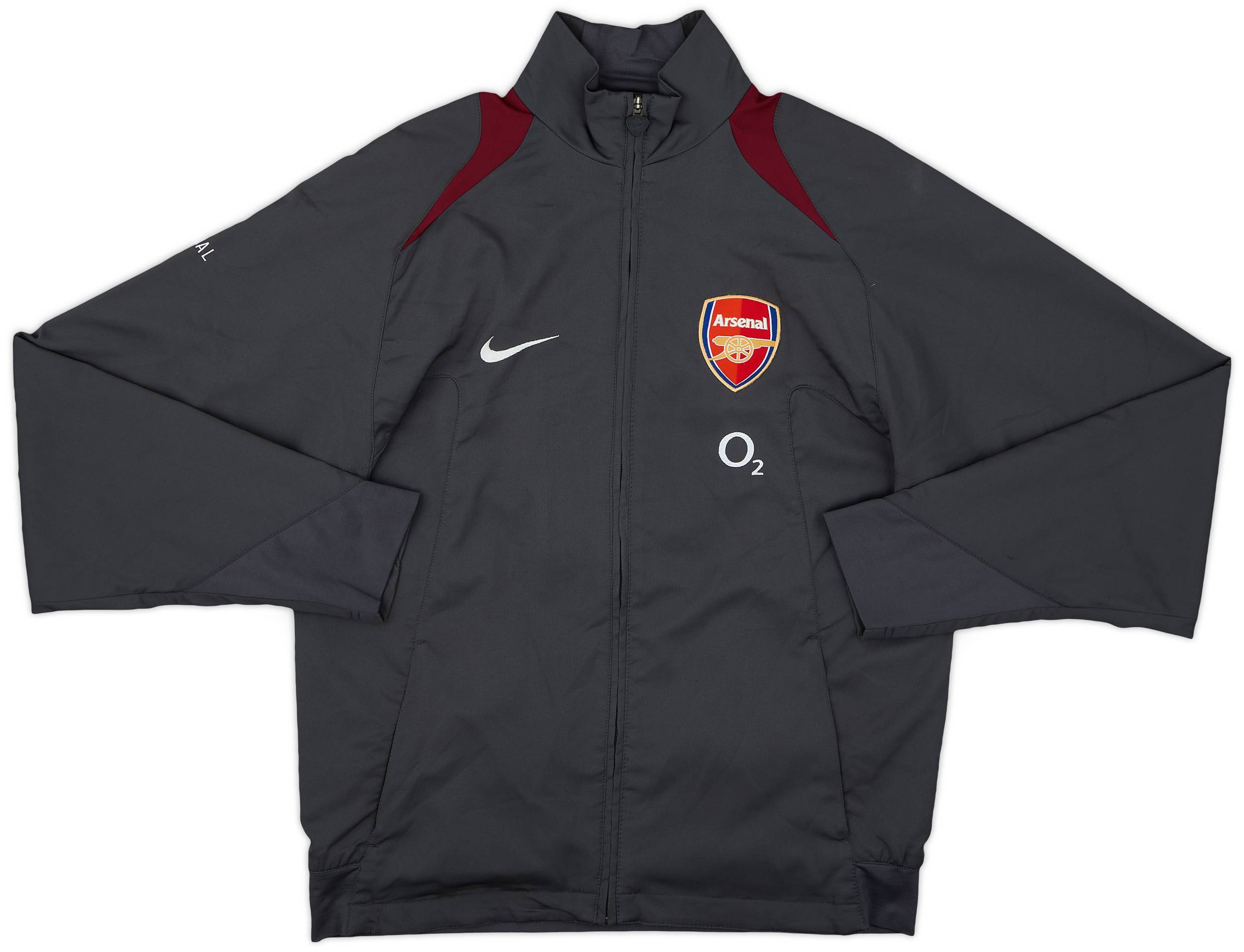 2005-06 Arsenal Nike Track Jacket - 9/10 - (S)