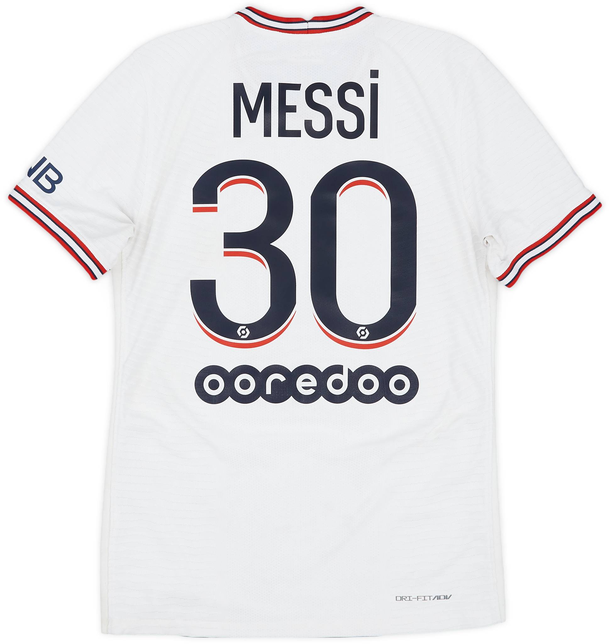 2021-22 Paris Saint-Germain Authentic Fourth Shirt Messi #30 - 7/10 - (S)