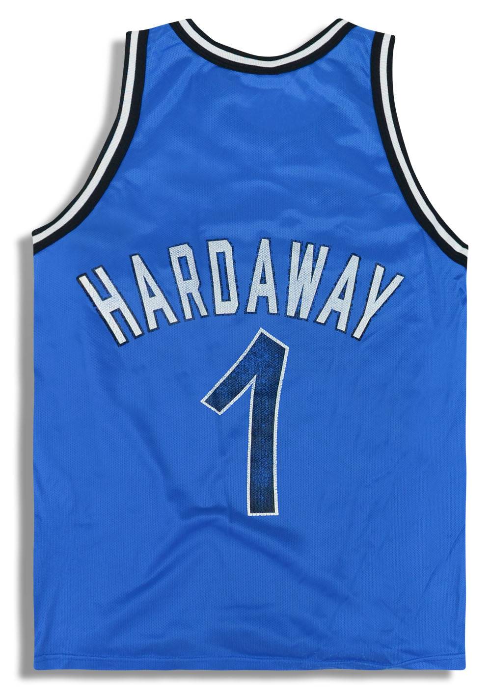 1995-98 Orlando Magic Hardaway #1 Champion Jersey (Away) M