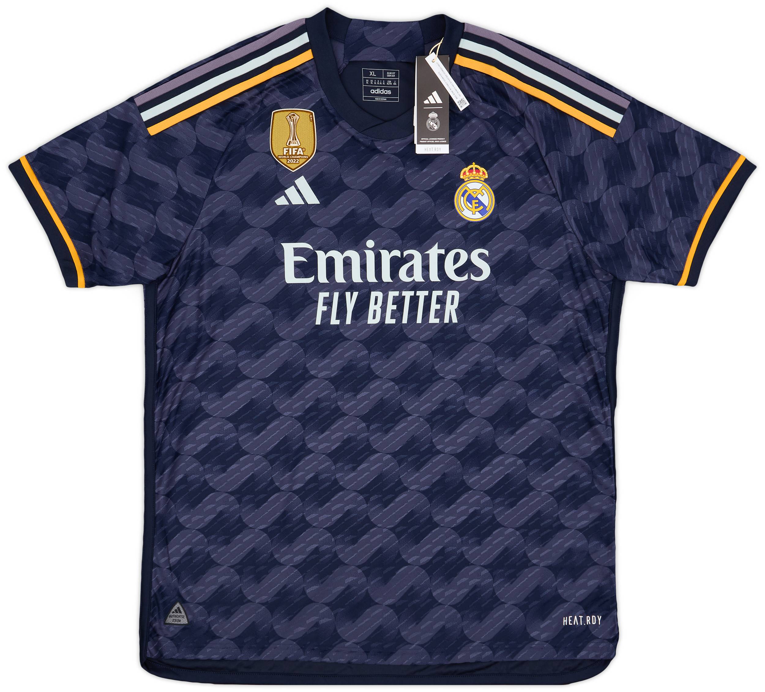 2023-24 Real Madrid Authentic Away Shirt Valverde #15