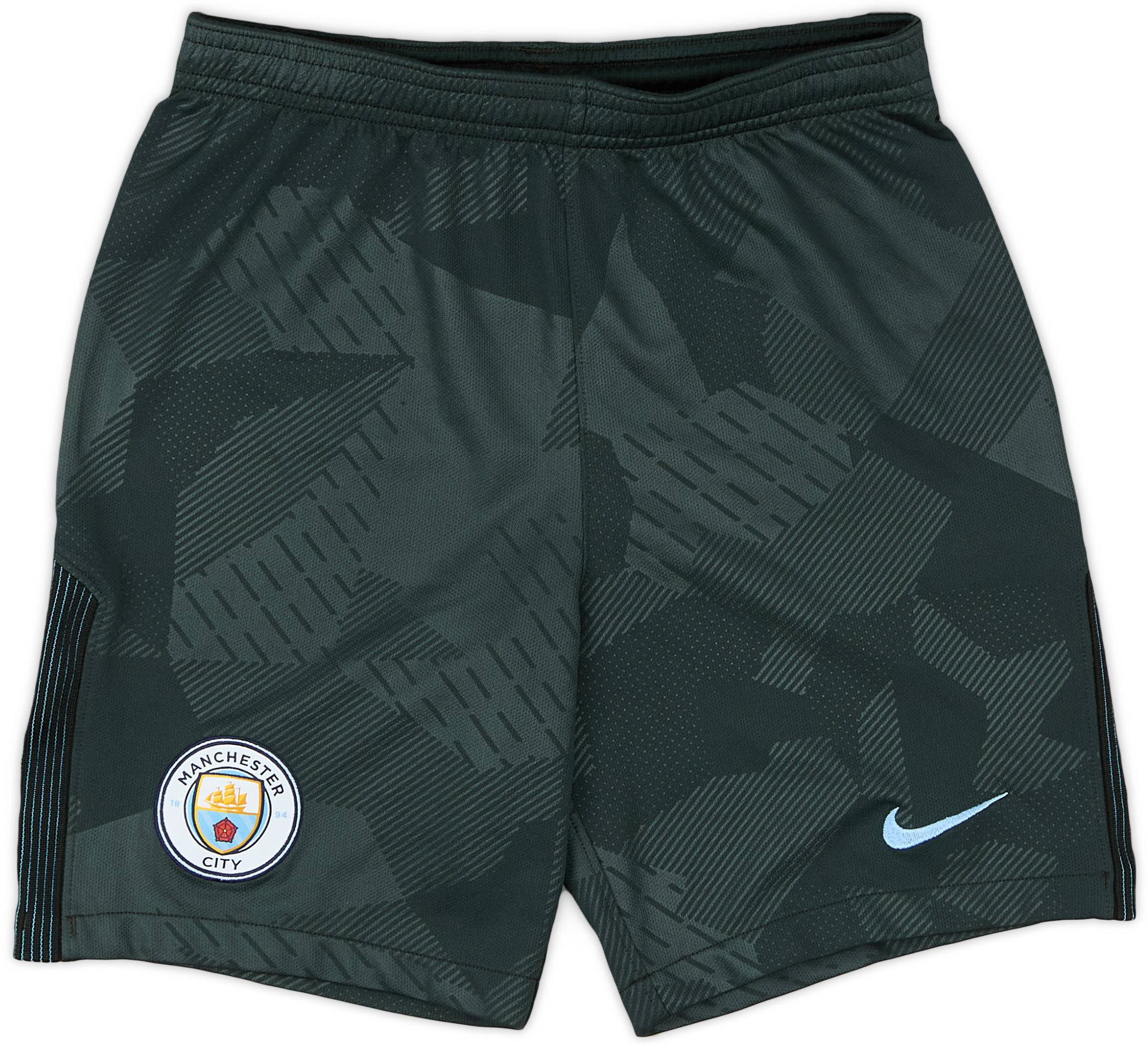 2017-18 Manchester City Third Shorts - 8/10 - (M.Boys)