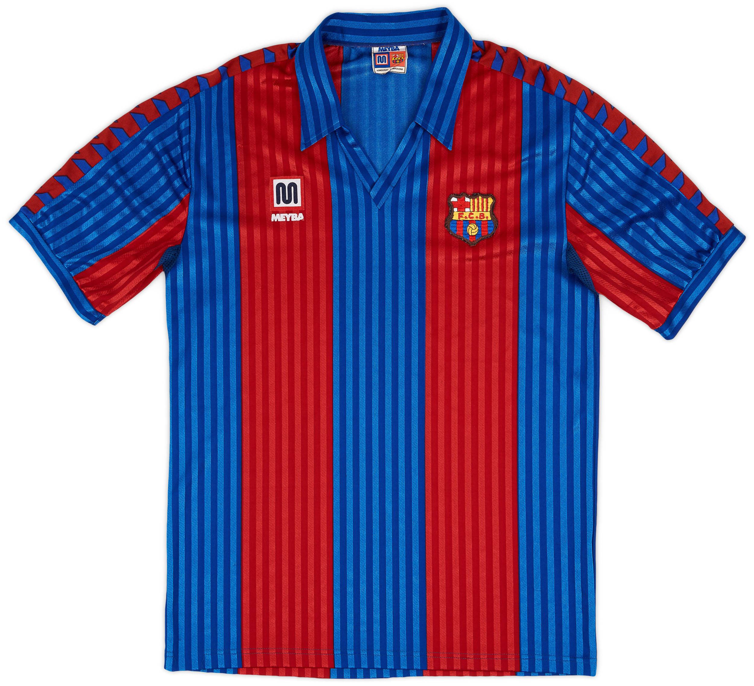 1989-92 Barcelona Home Shirt - 9/10 - (L)