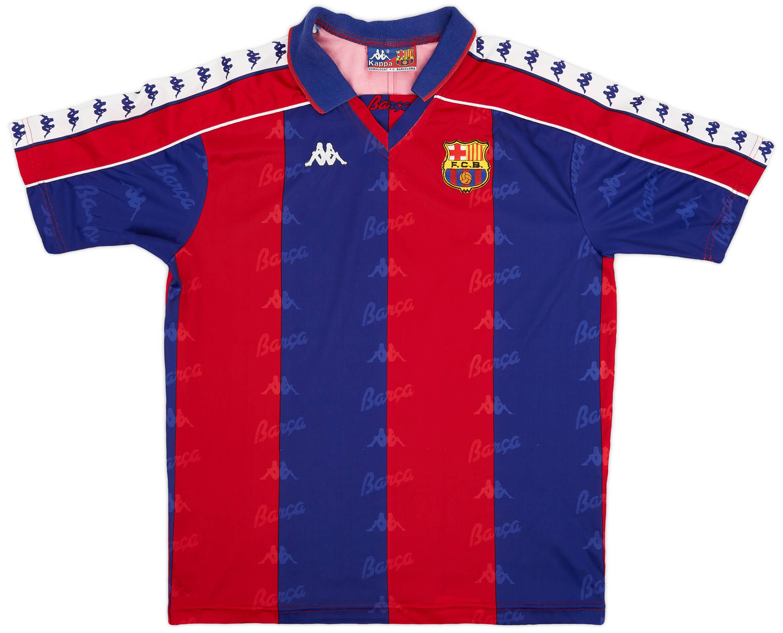 1992-95 Barcelona Home Shirt - 9/10 - (L)