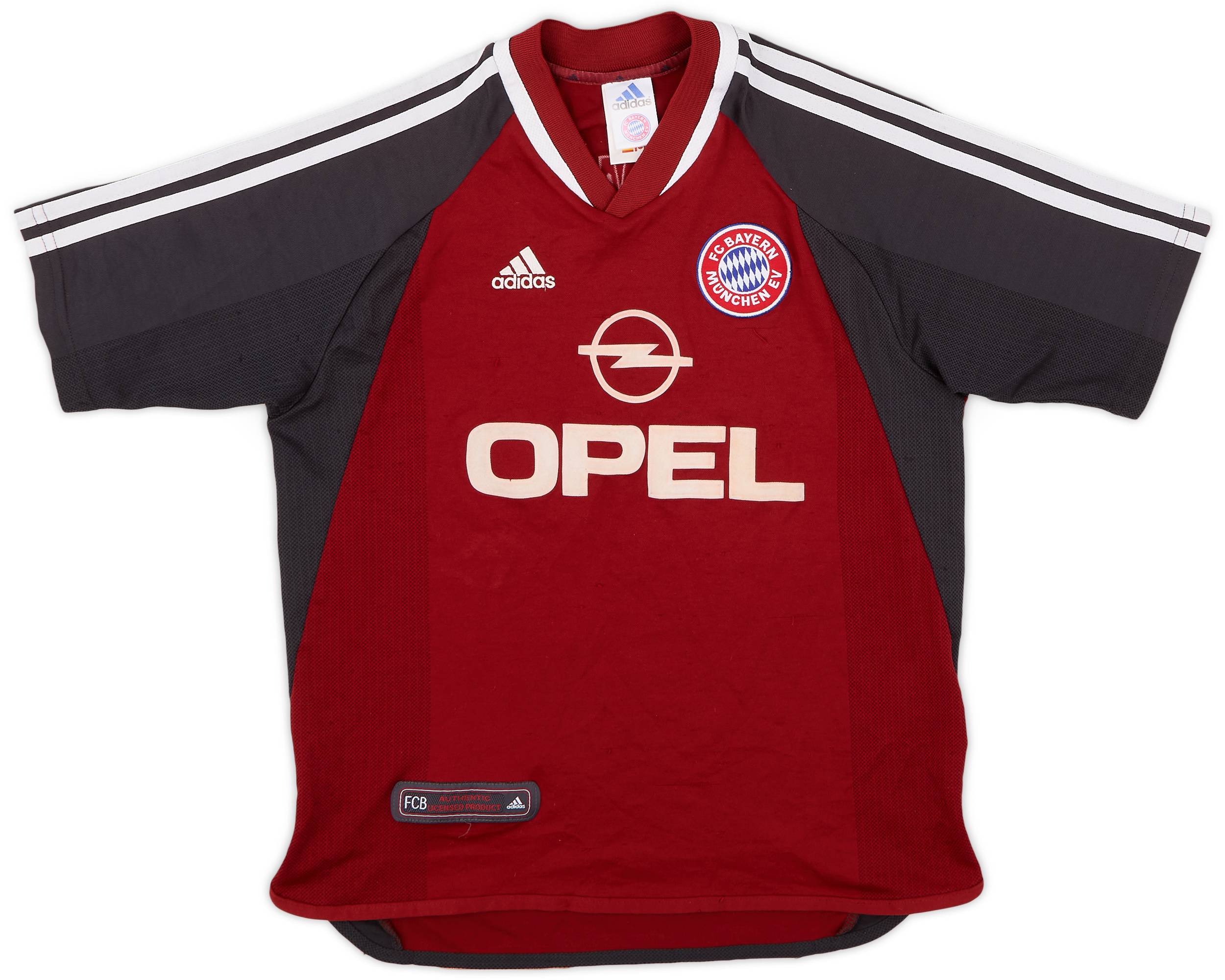 2001-02 Bayern Munich Home Shirt - 7/10 - (L.Boys)