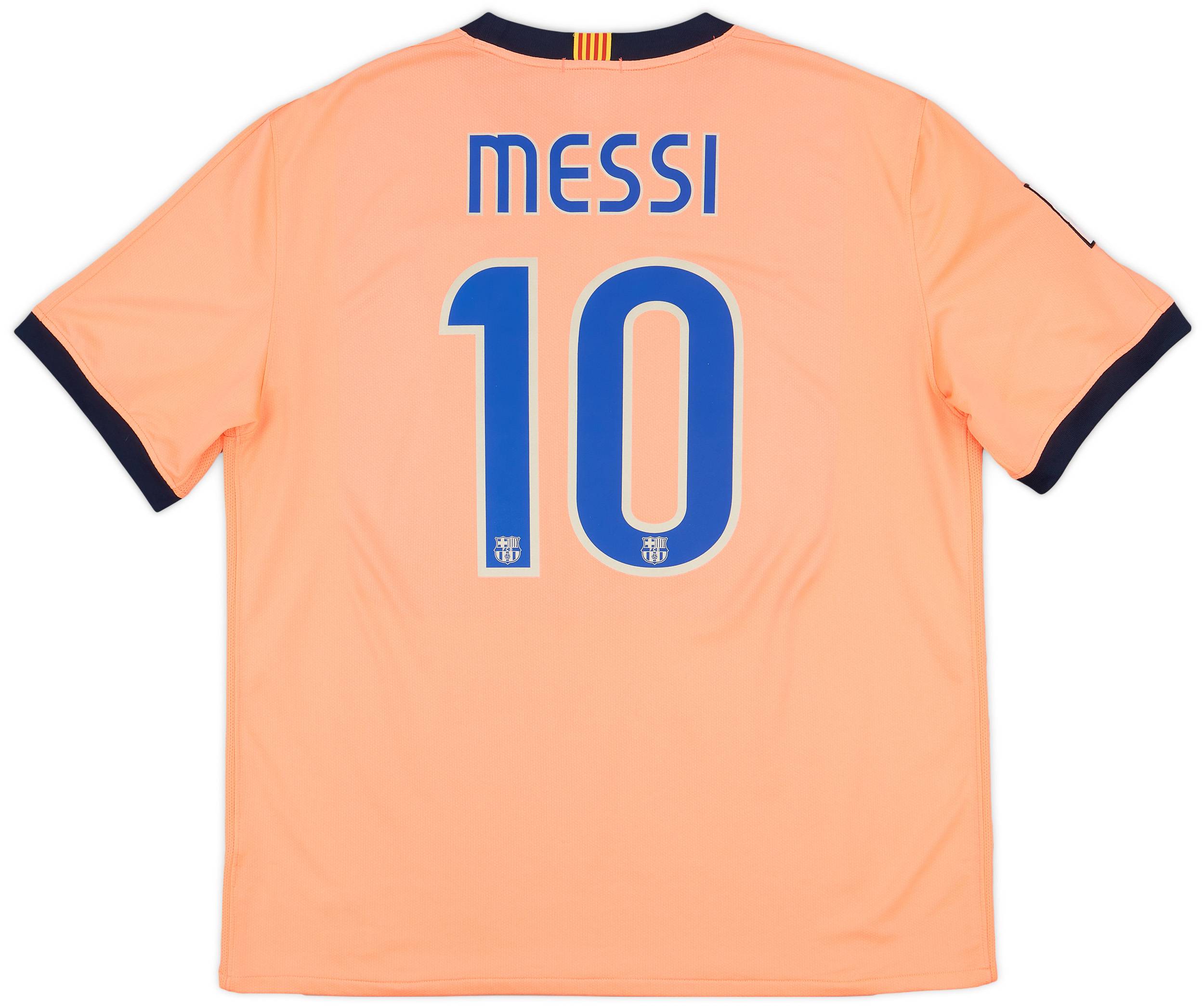 2009-10 Barcelona Away Shirt Messi #10 - 9/10 - (XL)