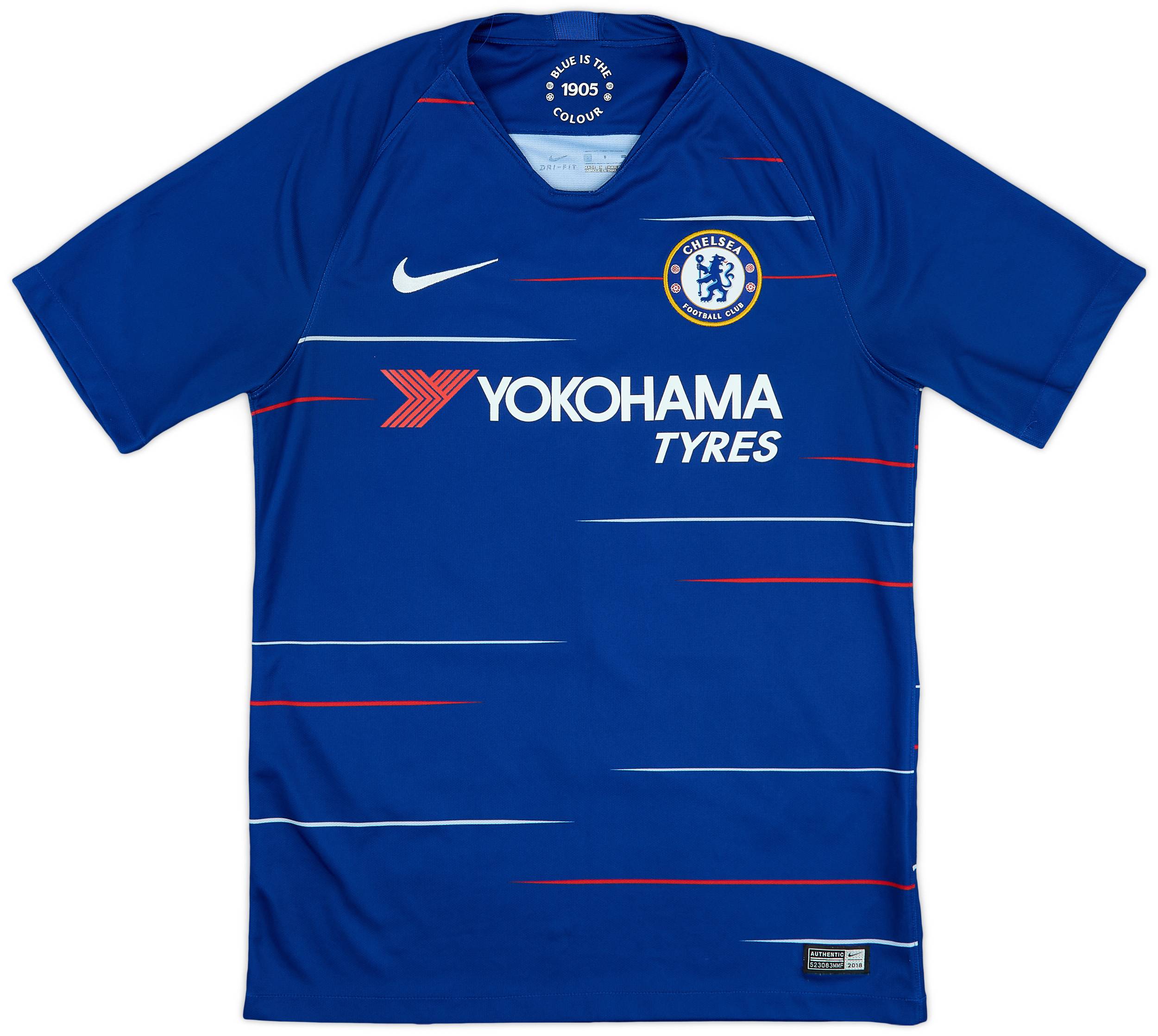 新品未使用 Chelsea FC WILLIAN 10番 ユニフォーム 2018-19 Chelsea Home Shirt Willian #22 - 9/10 - (S)