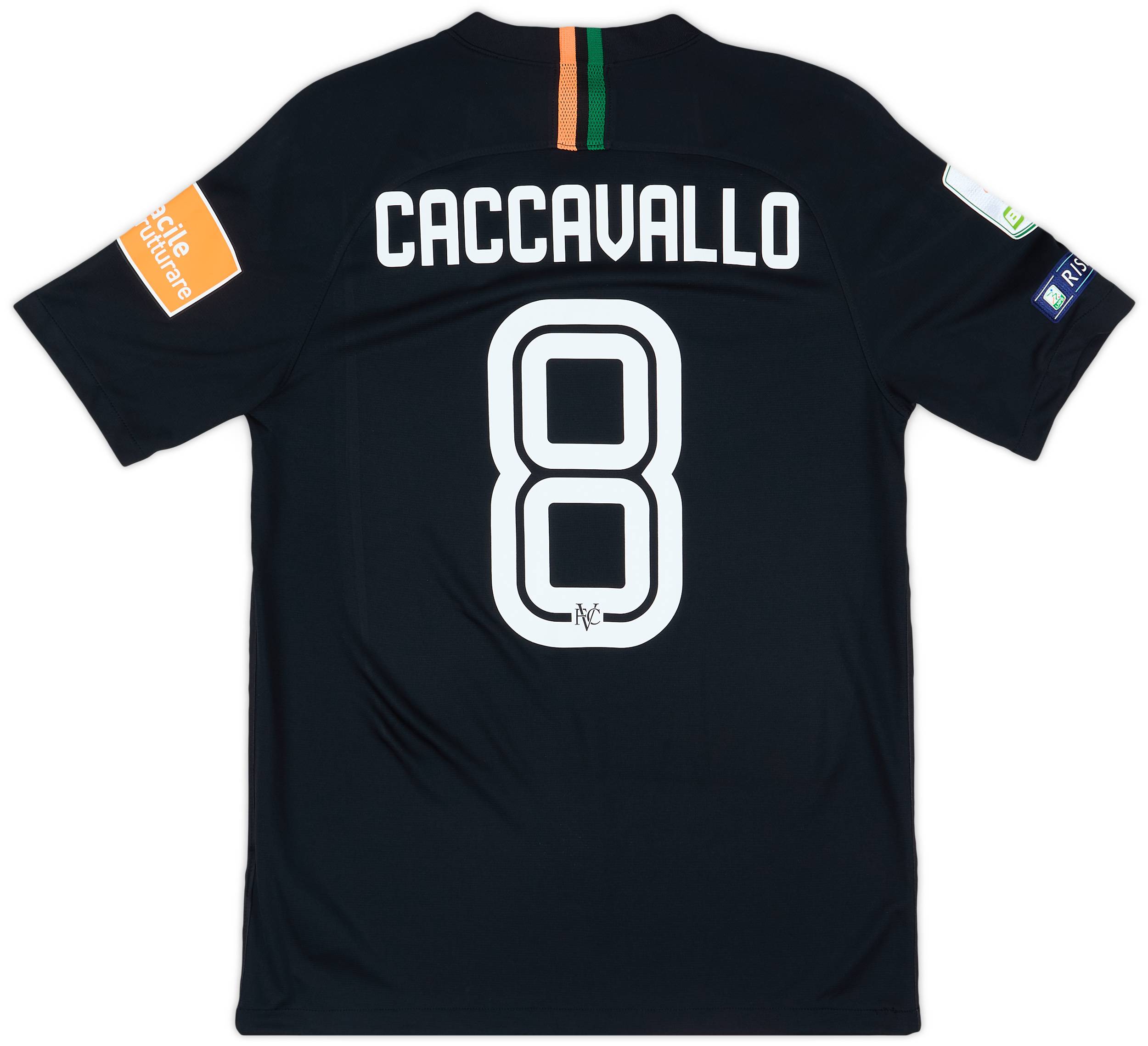 2019-20 Venezia Match Issue Home Shirt Caccavallo #8 - As New - (M)