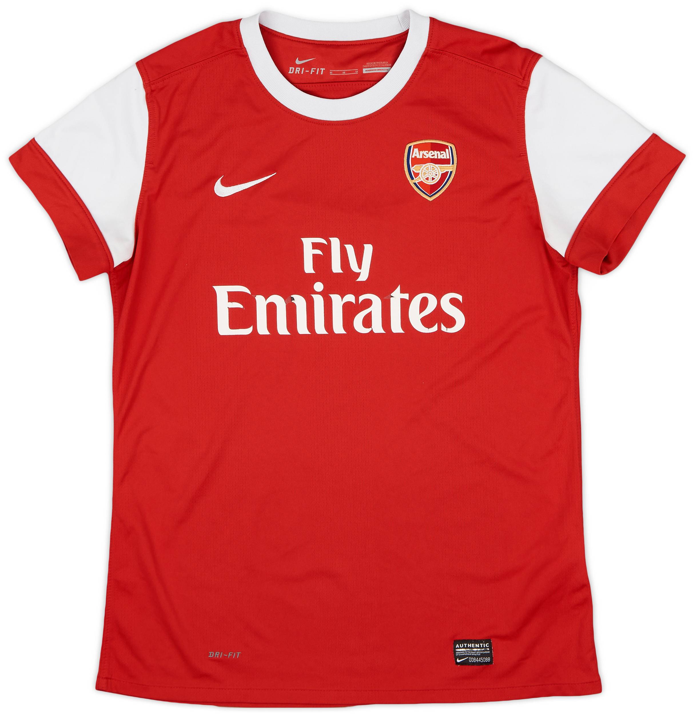 2010-11 Arsenal Home Shirt - 6/10 - (Women's M)