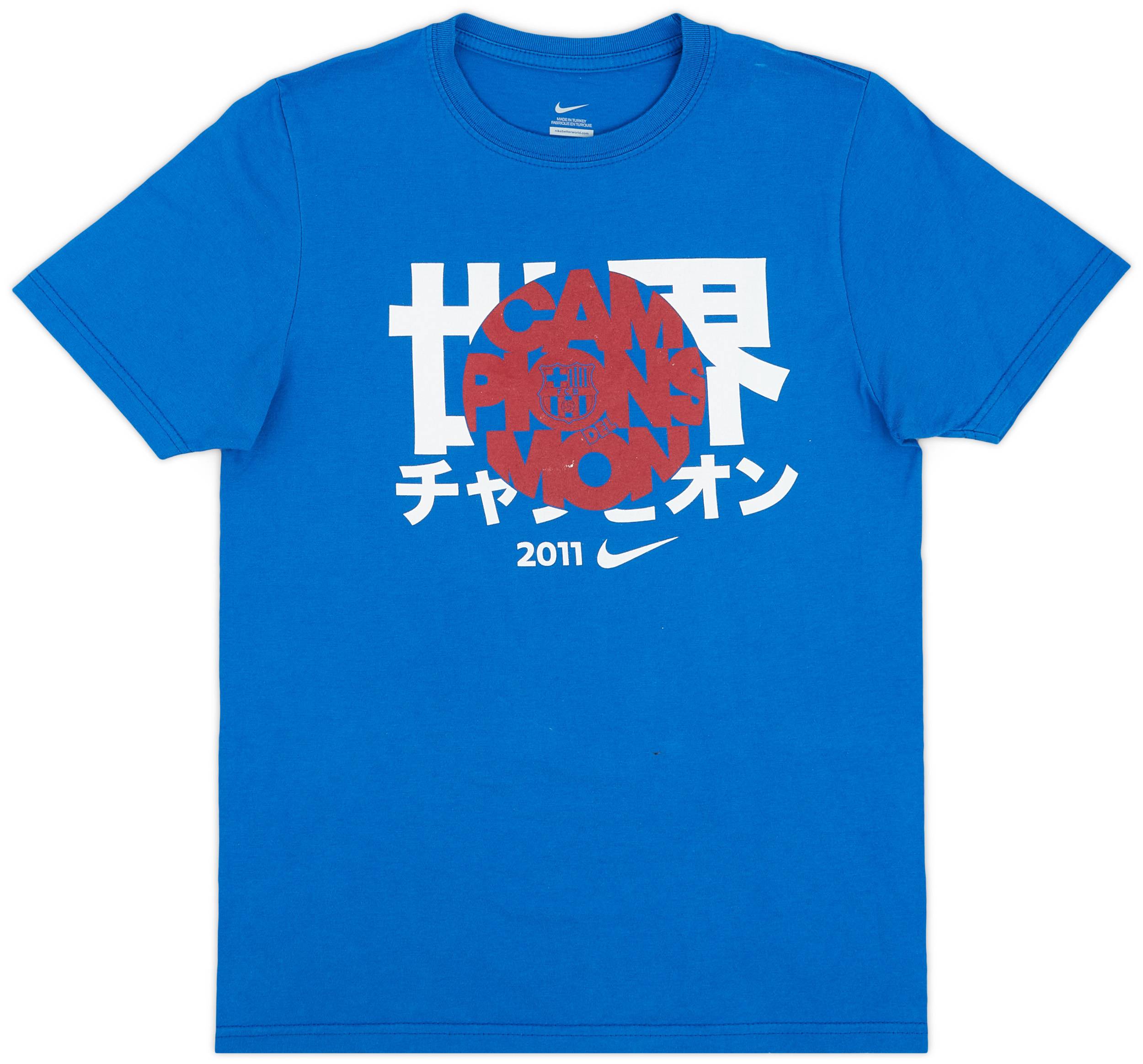 2011 Barcelona Nike Club World Cup Winners Tee KIDS