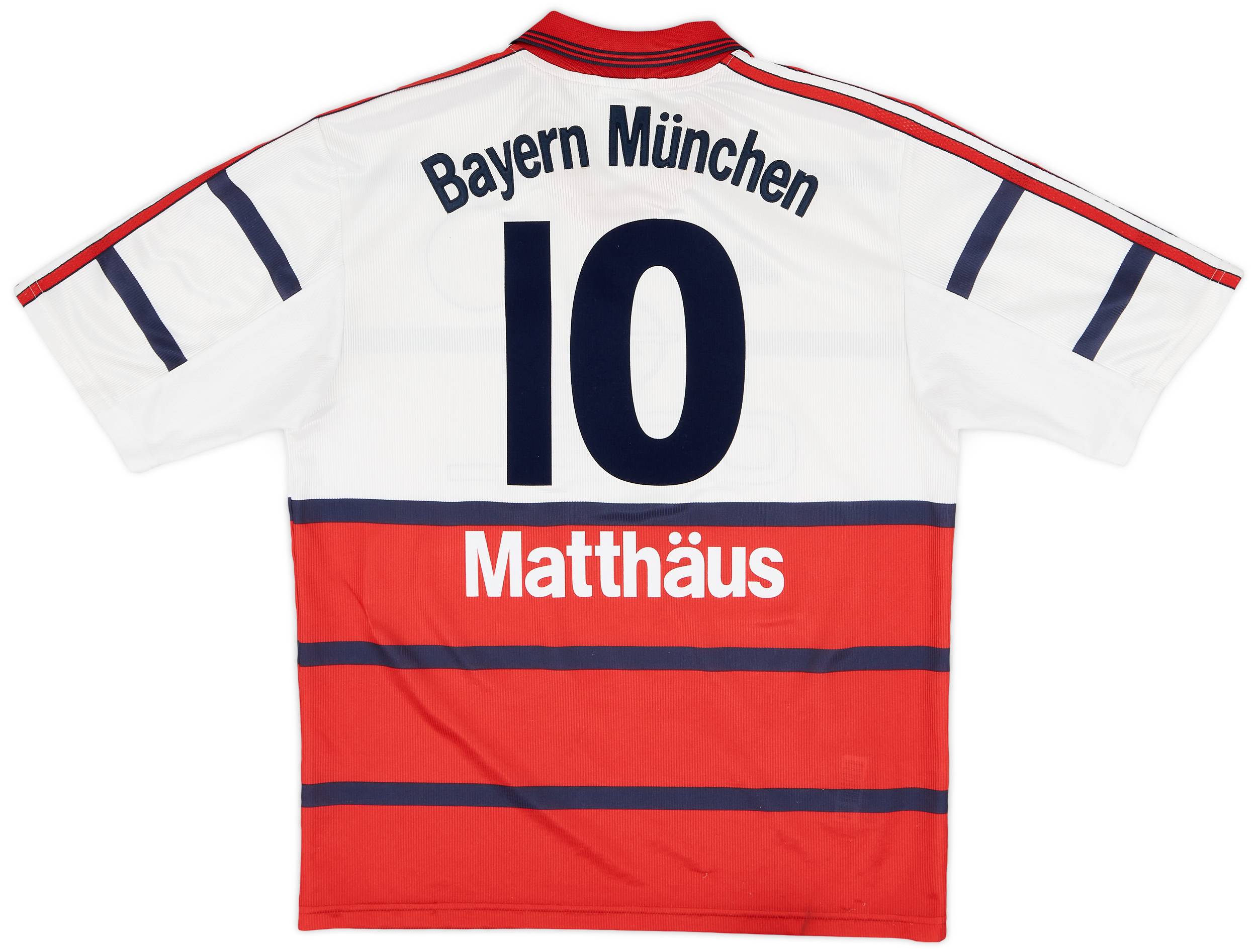 1998-00 Bayern Munich Away Shirt Matthaus #10 - 9/10 - (M)