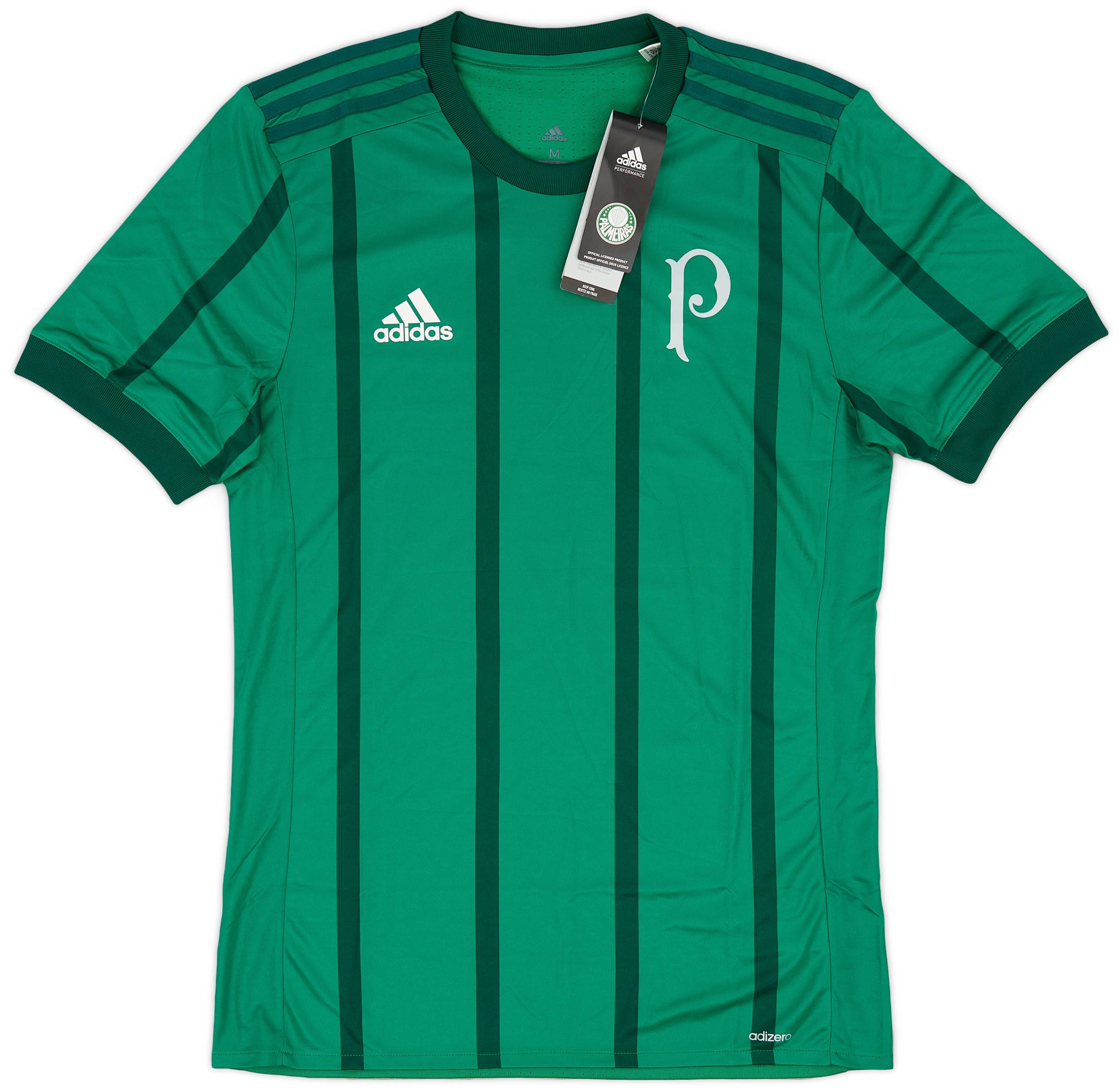 2017 Palmeiras Authentic Home Shirt (M)