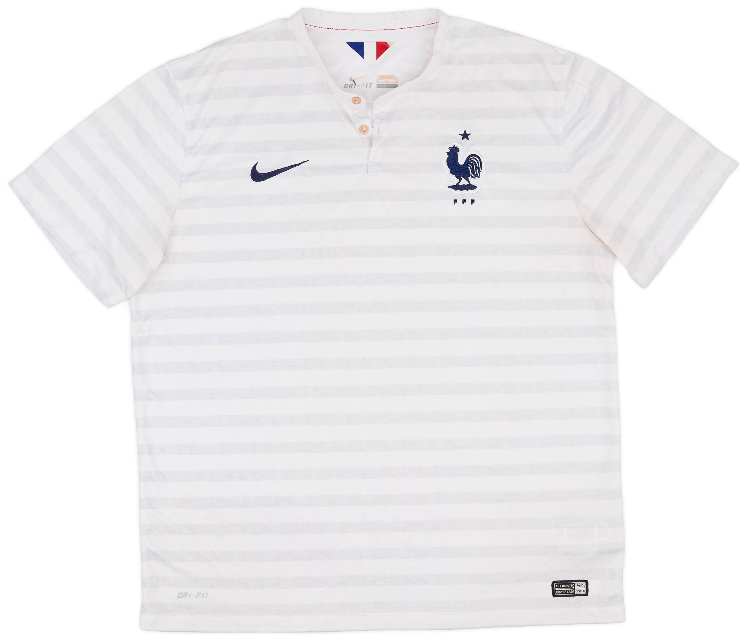 2014-15 France Away Shirt - 6/10 - (XL)