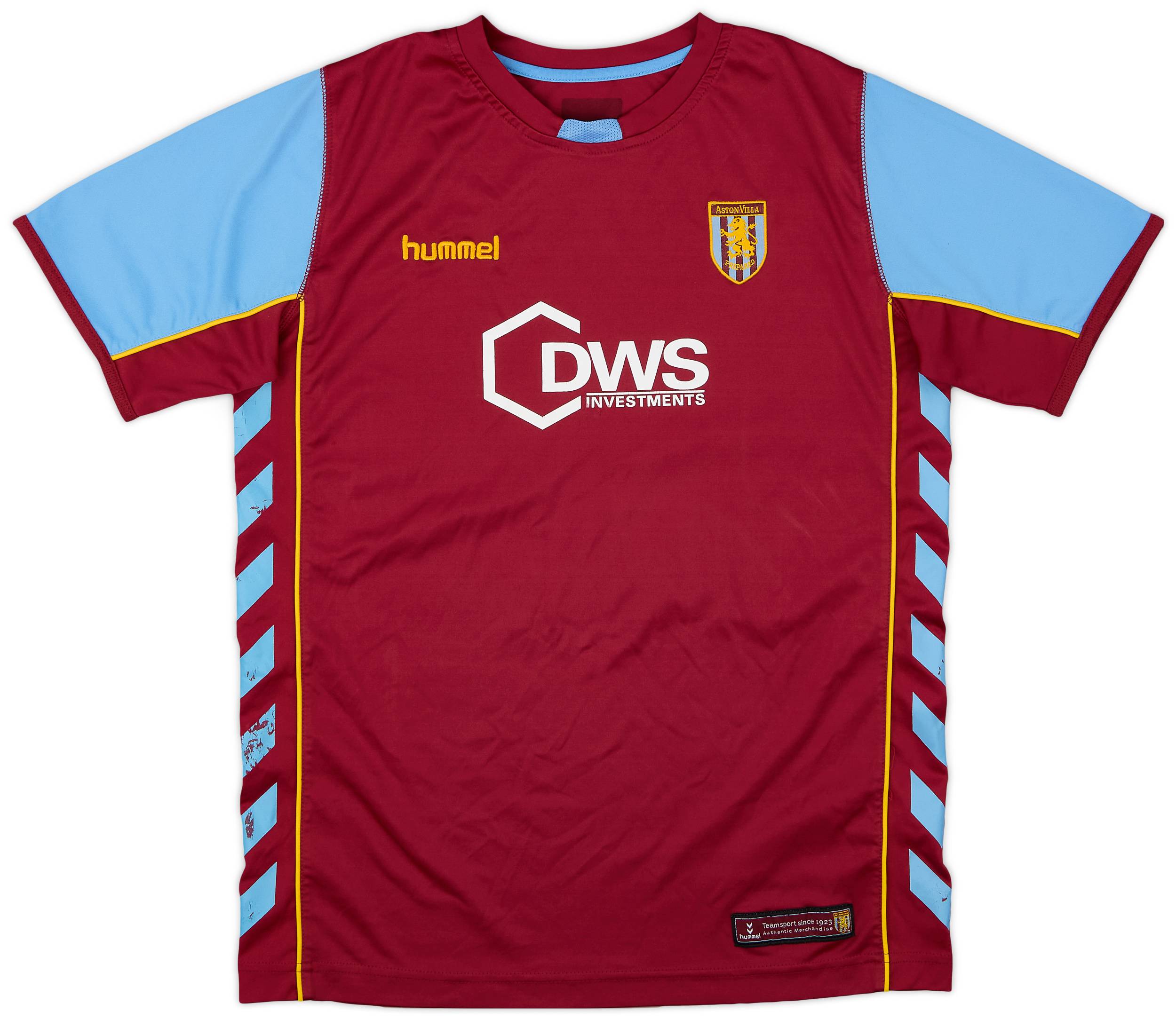 2005-06 Aston Villa Home Shirt - 5/10 - (XL.Boys)