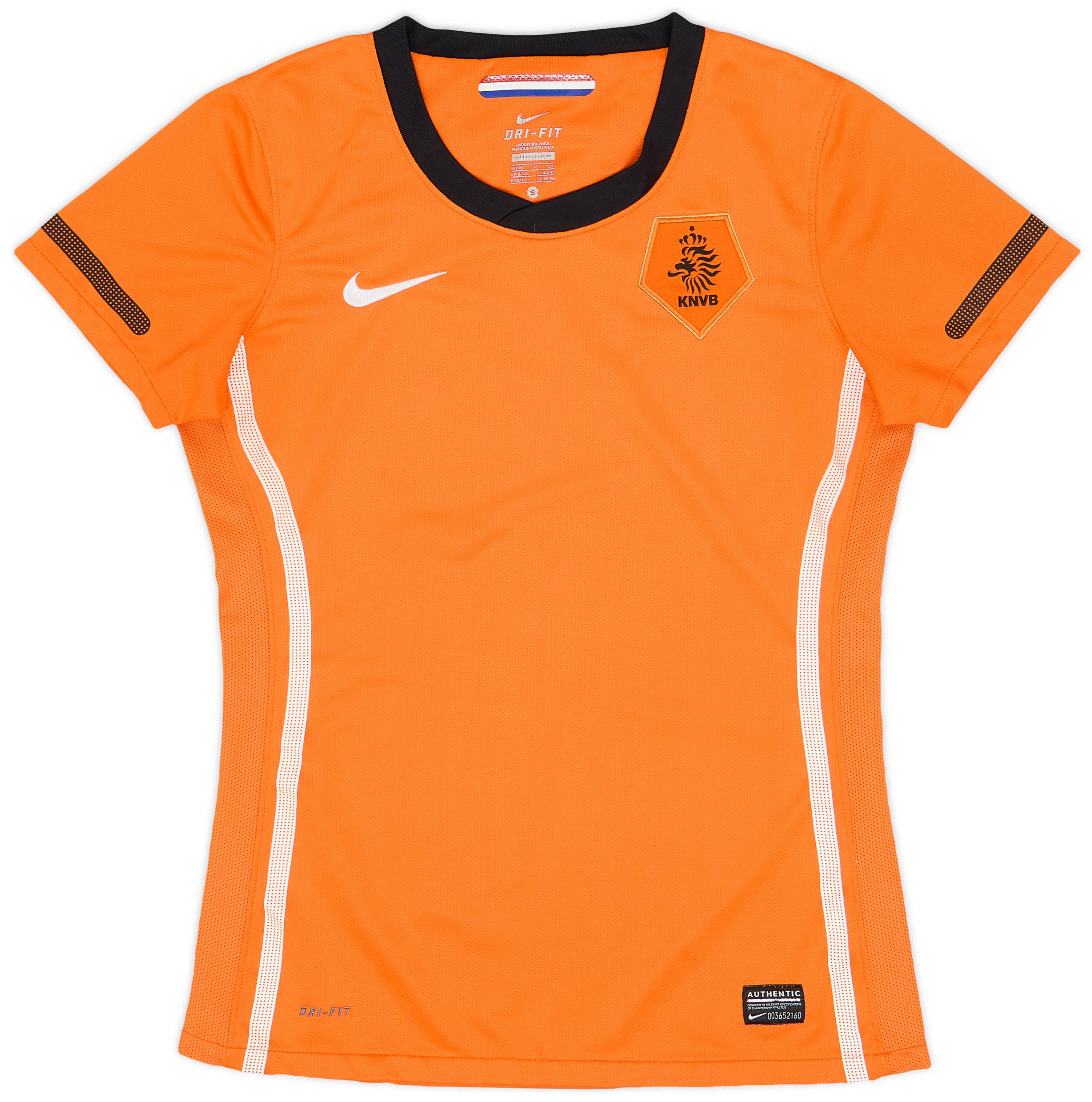 2010-11 Netherlands Home Shirt - 8/10 - (Women's S)