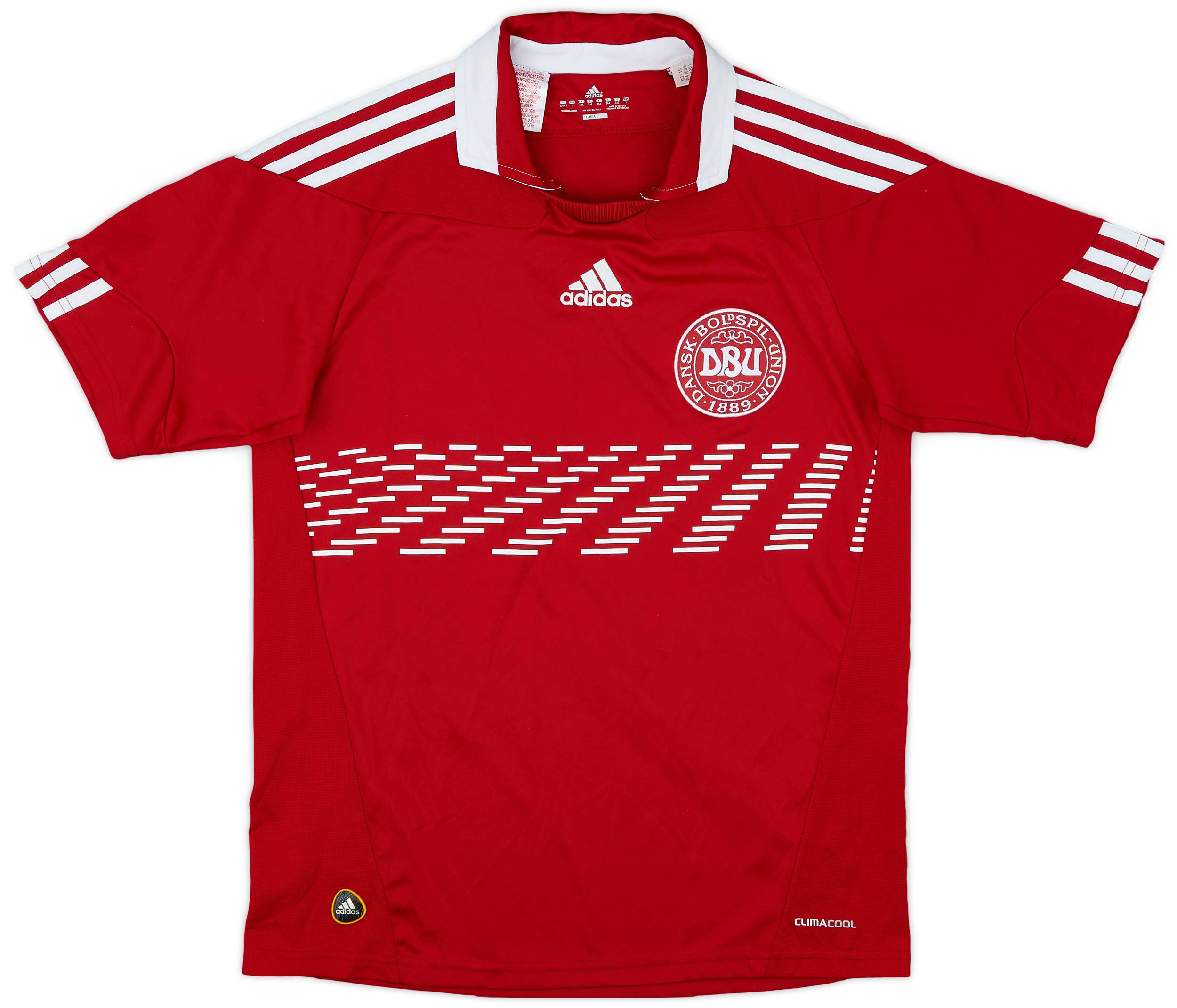 2010-11 Denmark Home Shirt - 9/10 - (L.Boys)