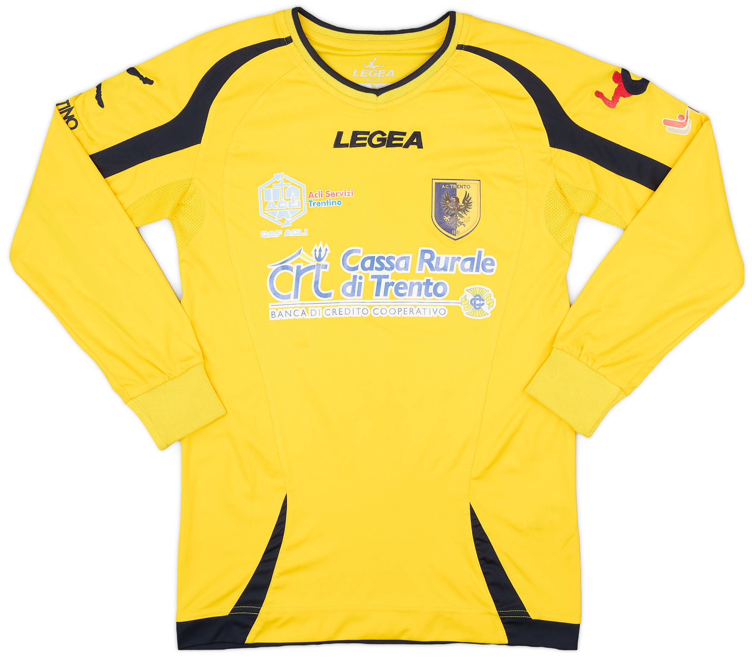 2015-16 AC Trento Youth Home L/S Shirt #3 - 6/10 - (S)