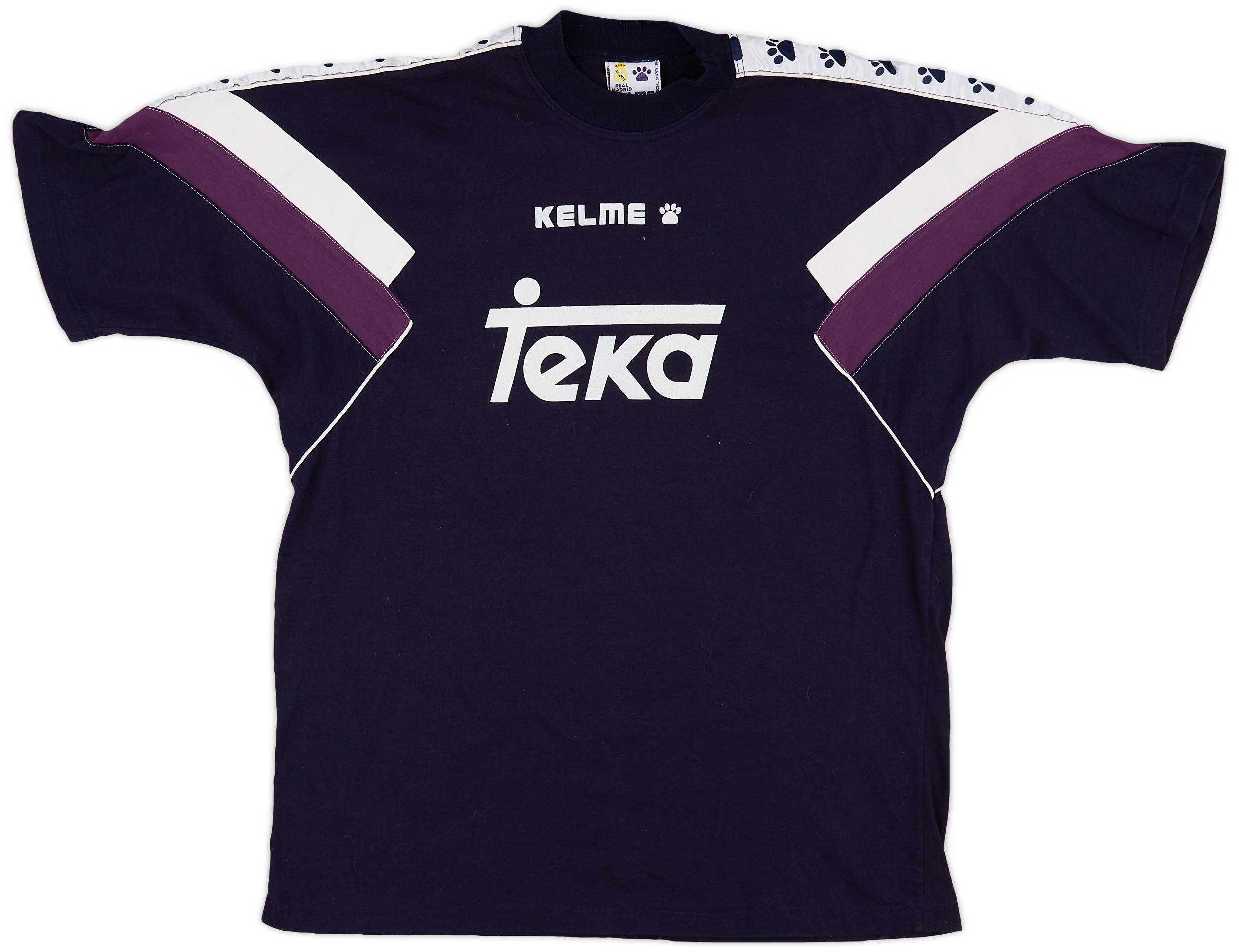 1997-98 Real Madrid Kelme Training Shirt - 9/10 - (M)