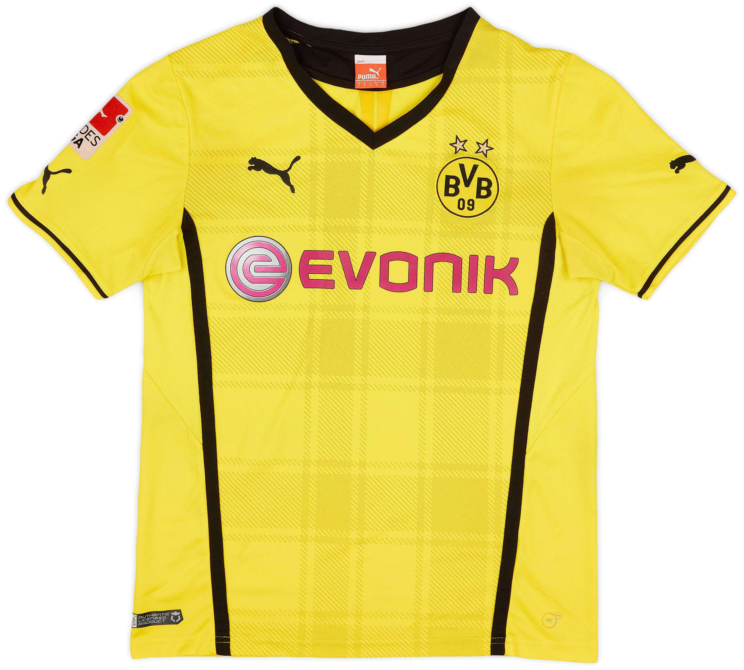 2013-14 Borussia Dortmund Home Shirt - 7/10 - (S)