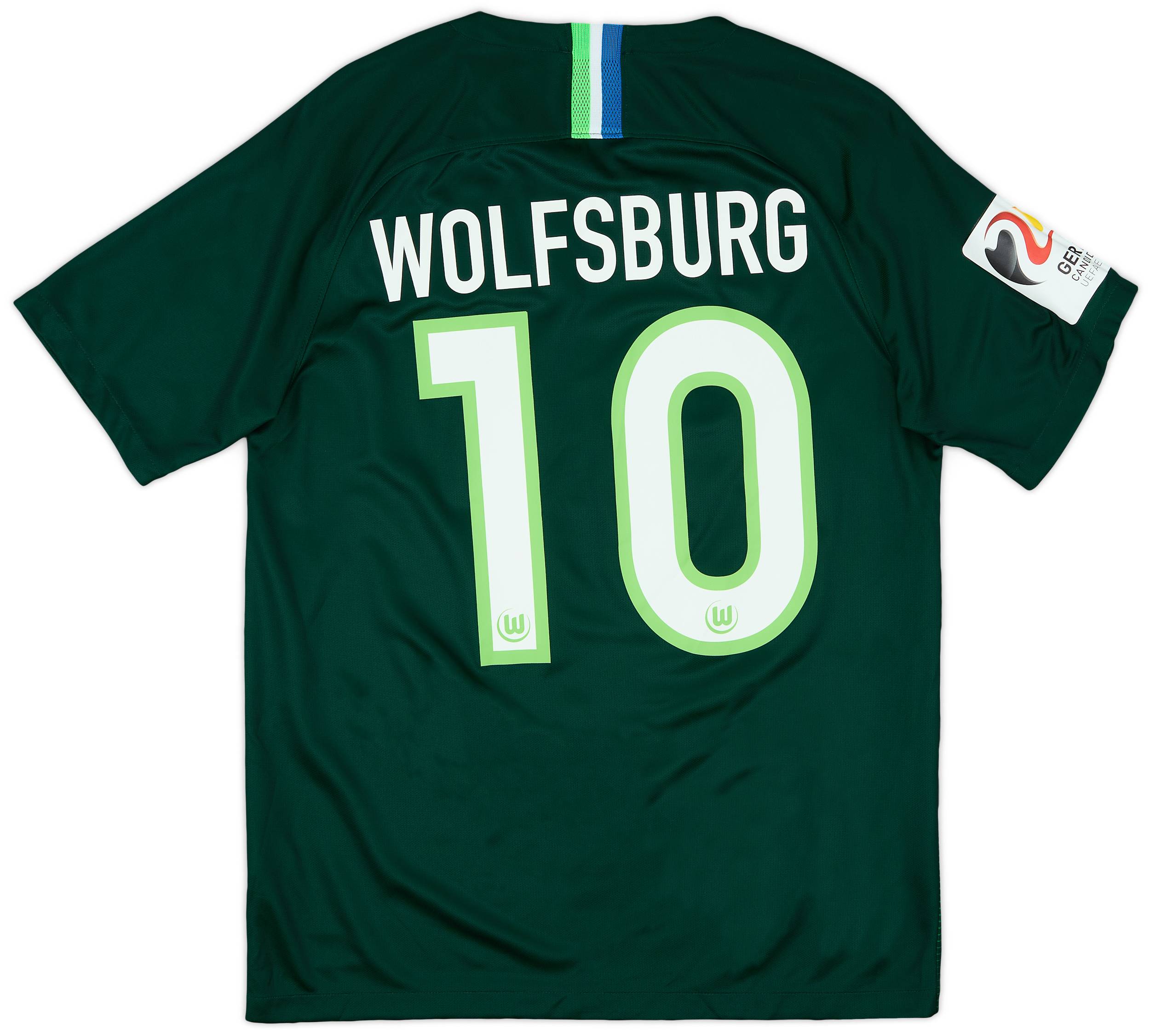 2018-19 Wolfsburg Home Shirt #10 - 7/10 - (M)