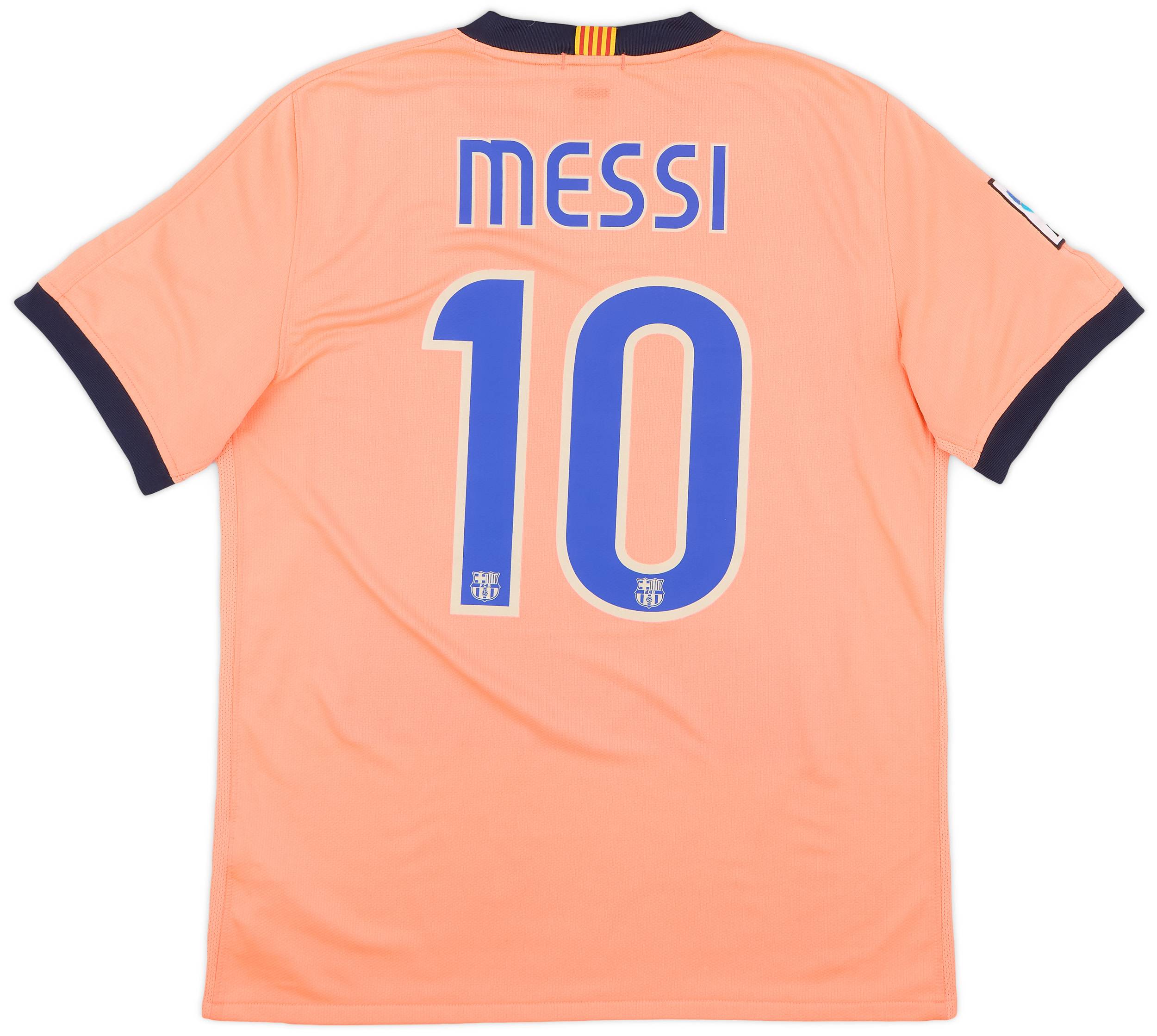 2009-10 Barcelona Away Shirt Messi #10 - 5/10 - (M)