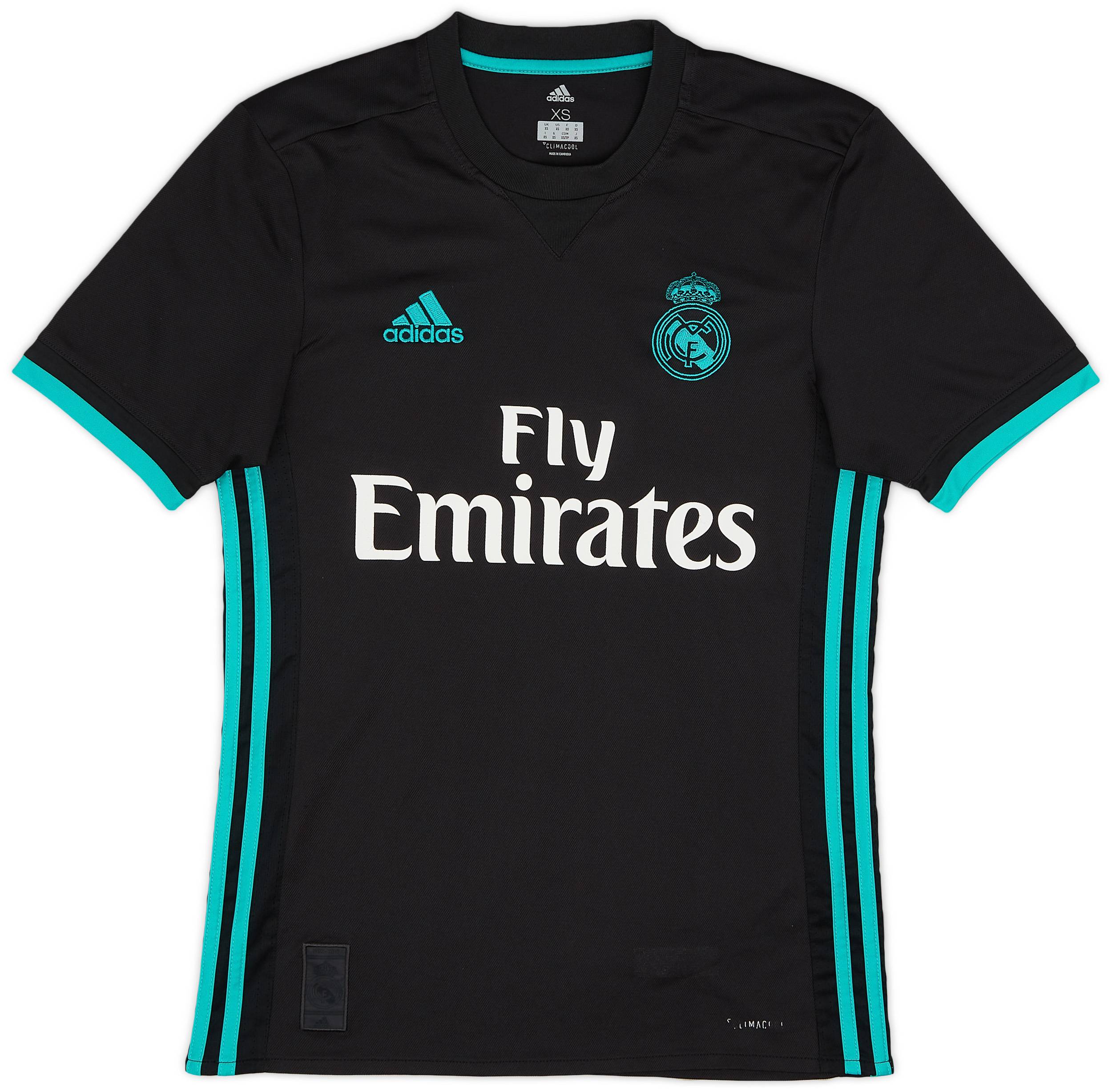2017-18 Real Madrid Away Shirt - 7/10 - (XS)