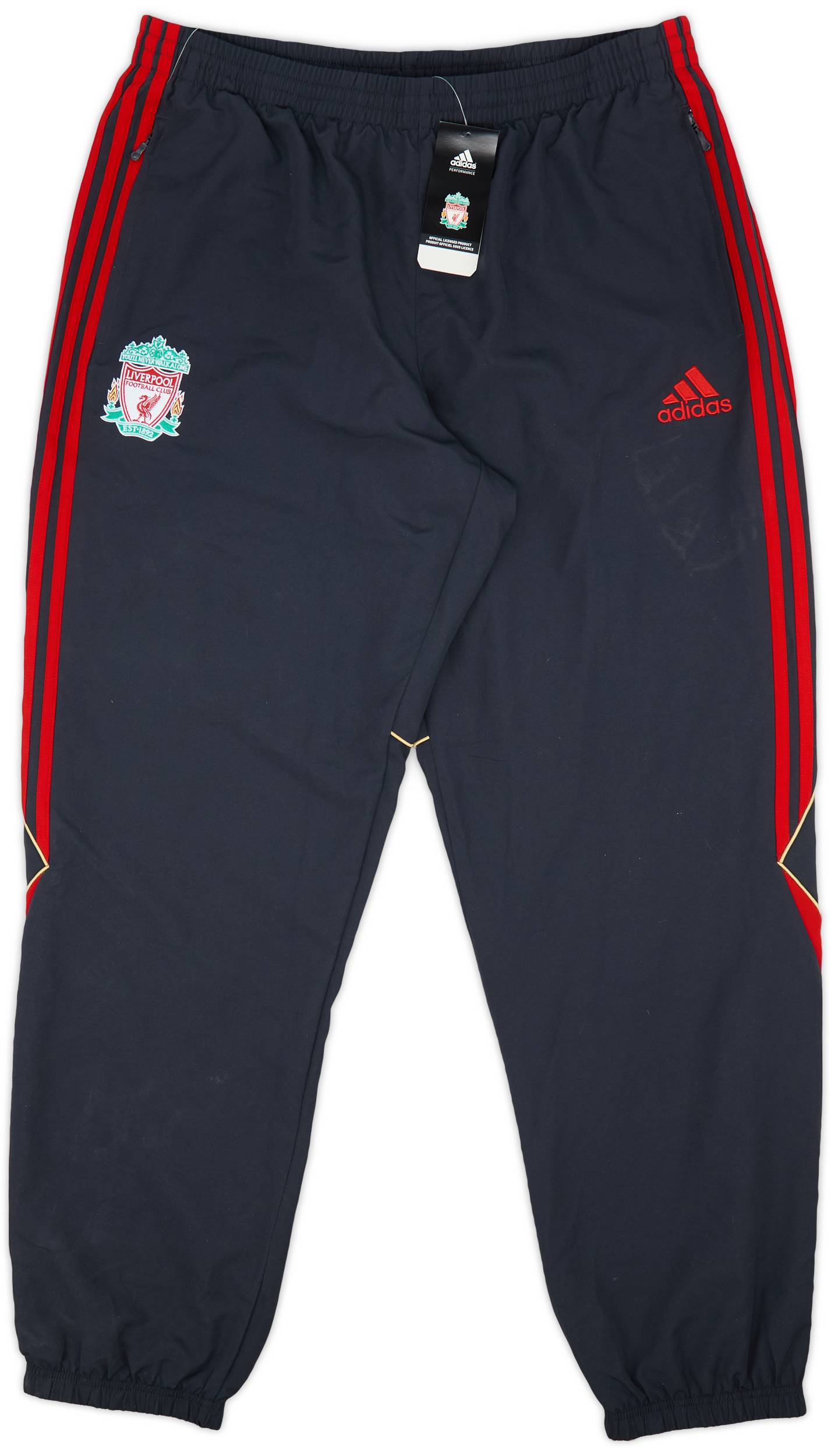 2009 10 Liverpool adidas Track Pants Bottoms XL
