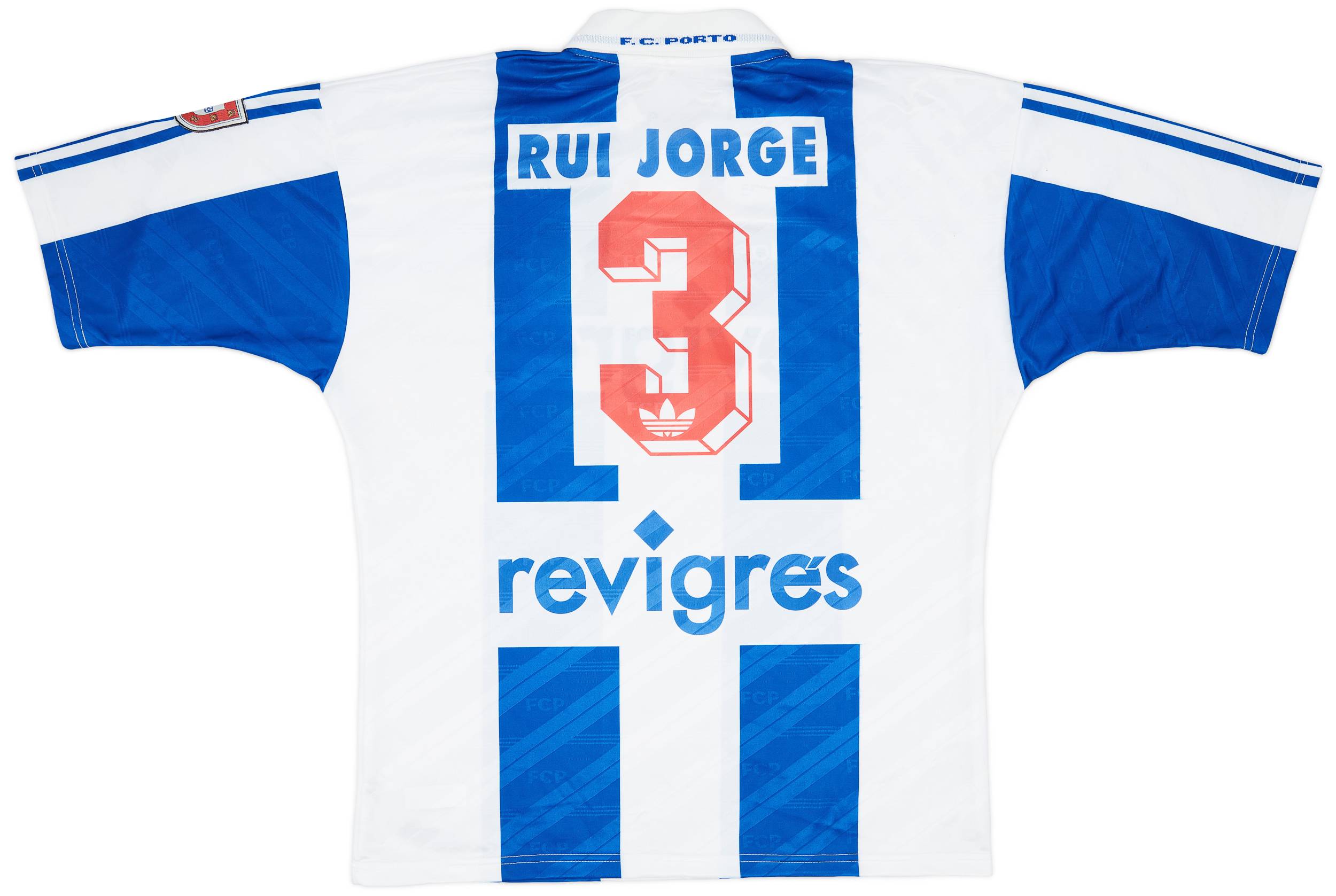 1996-97 Porto Match Issue Home Shirt Rui Jorge #3
