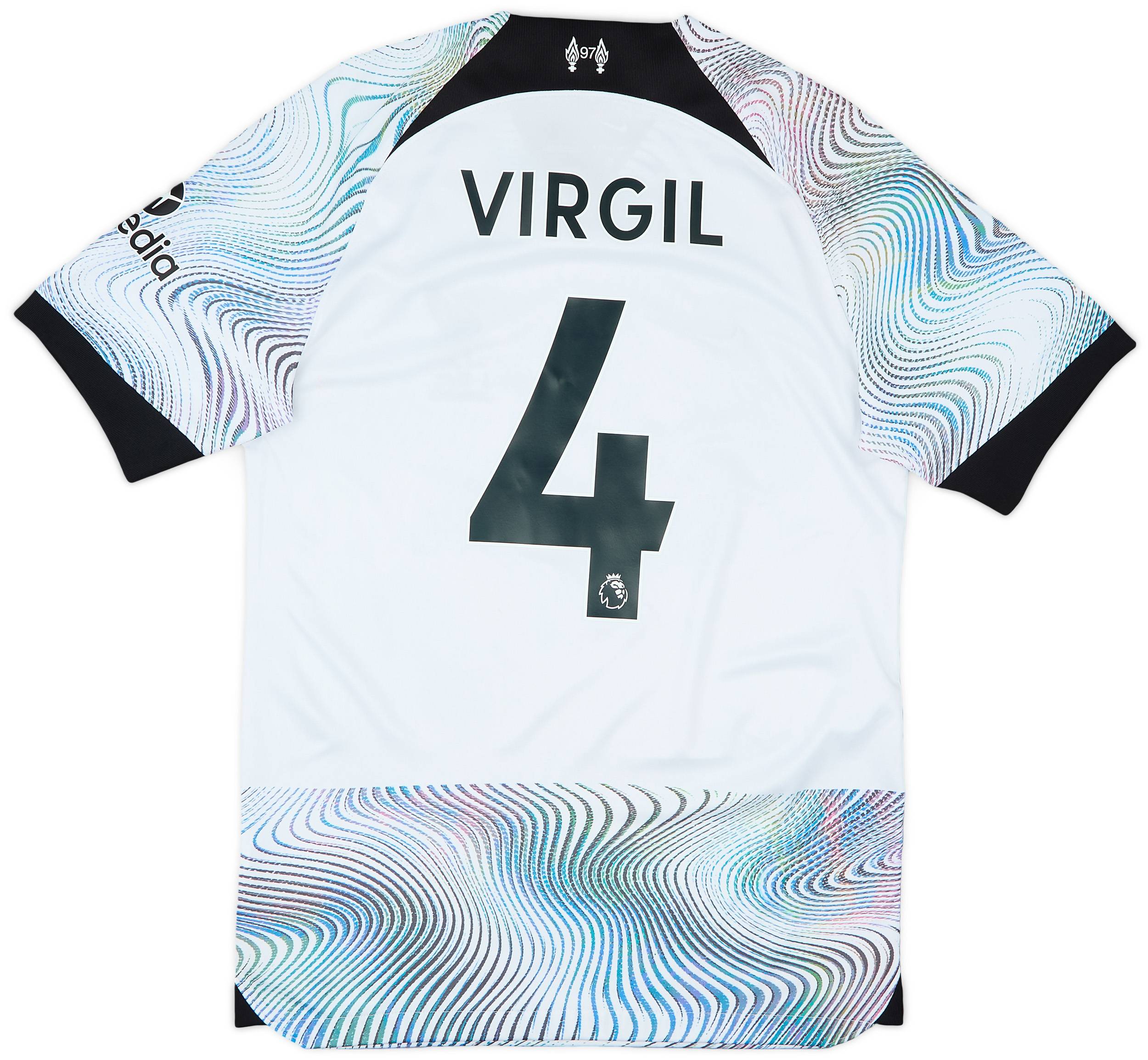 2022-23 Liverpool Away Shirt Virgil #4 - 10/10 - (S)