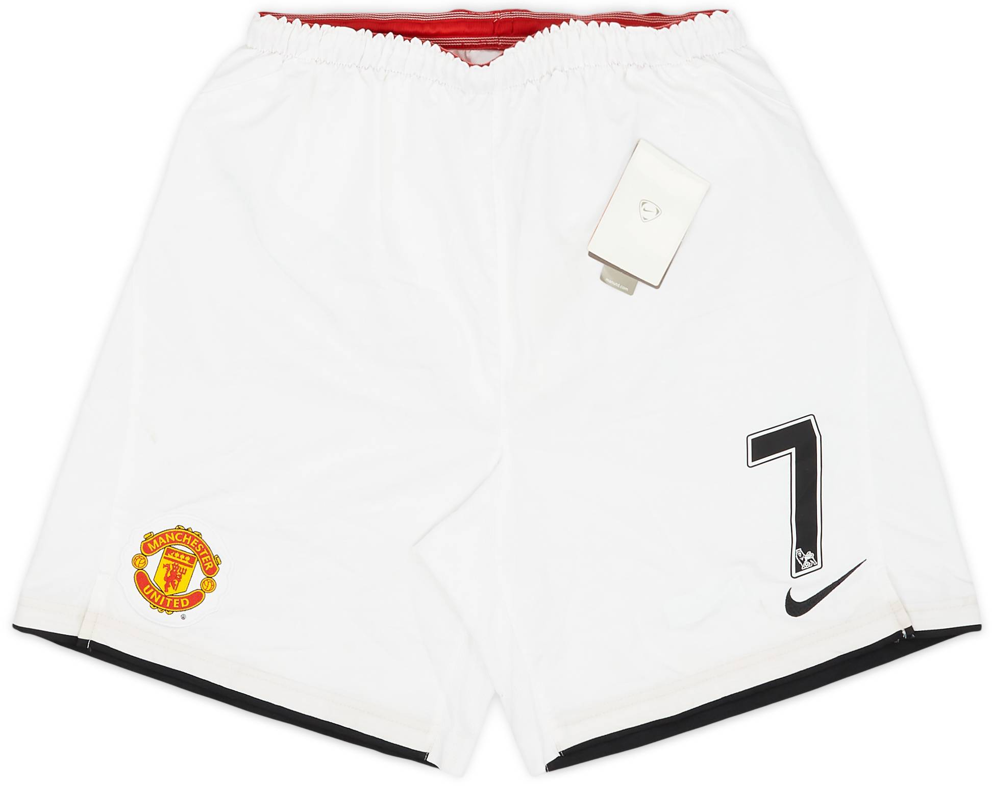2007-09 Manchester United Home Shorts #7 (Ronaldo) (S)