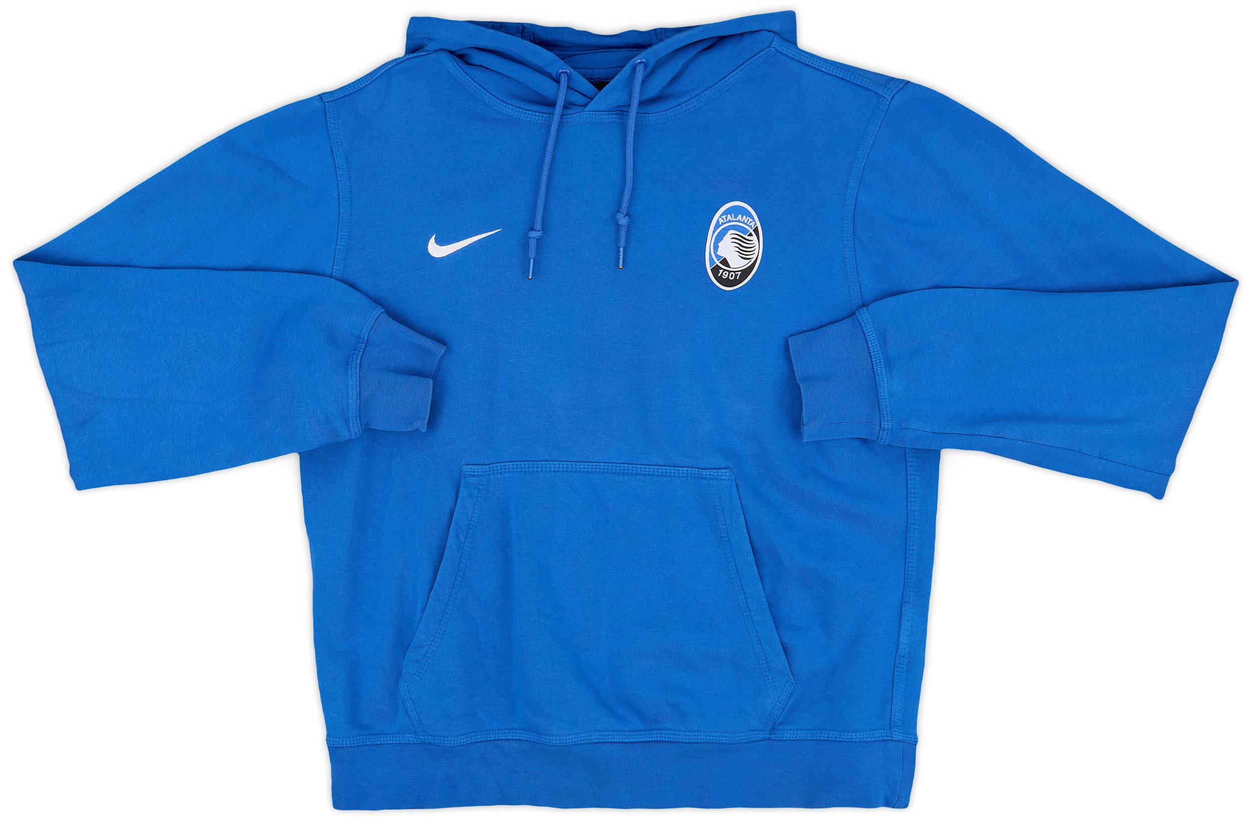 2015-16 Atalanta Nike Hooded Sweat Top - 9/10 - (S)